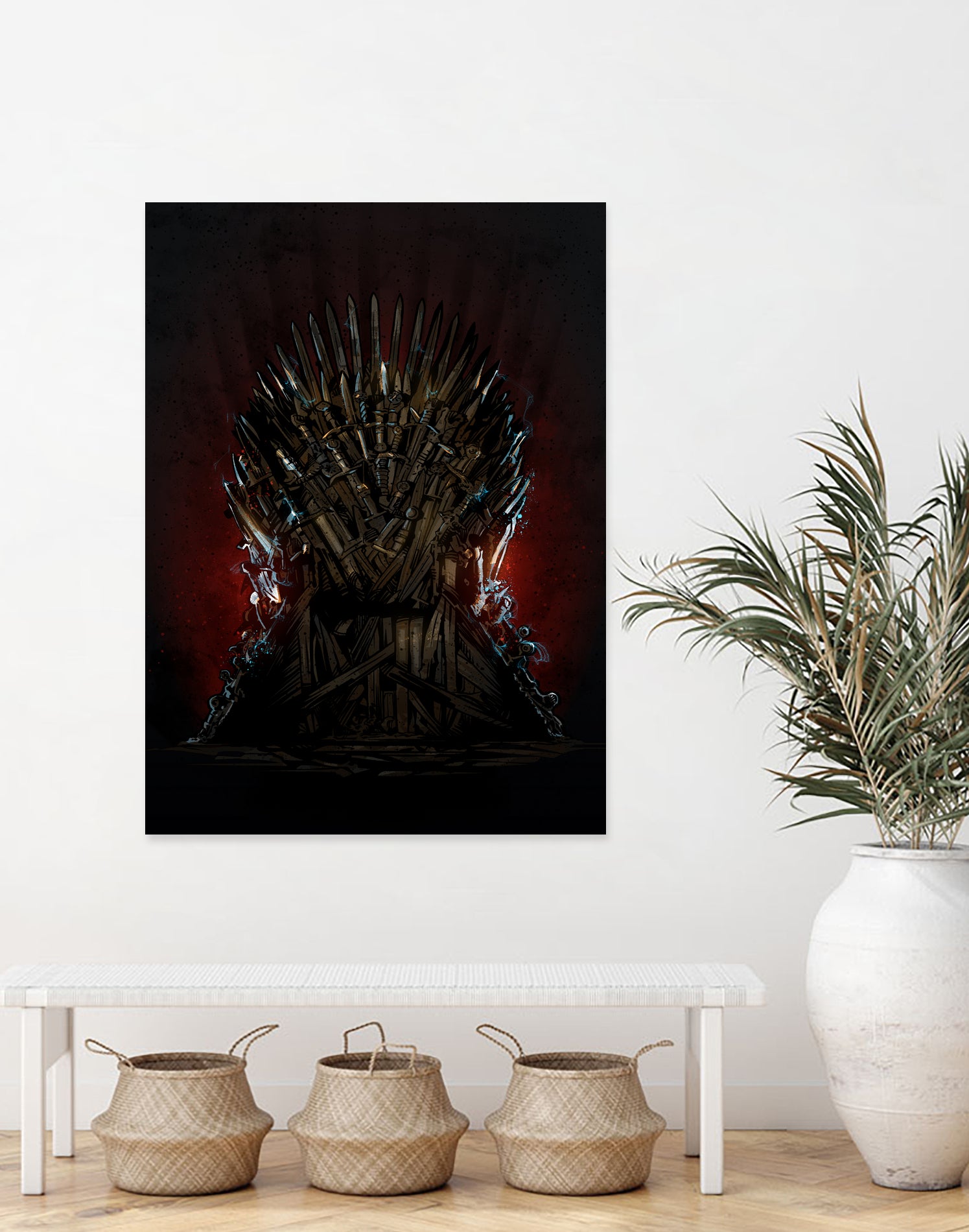 Iron Throne by Nikita Abakumov on GIANT ART - black digital painting