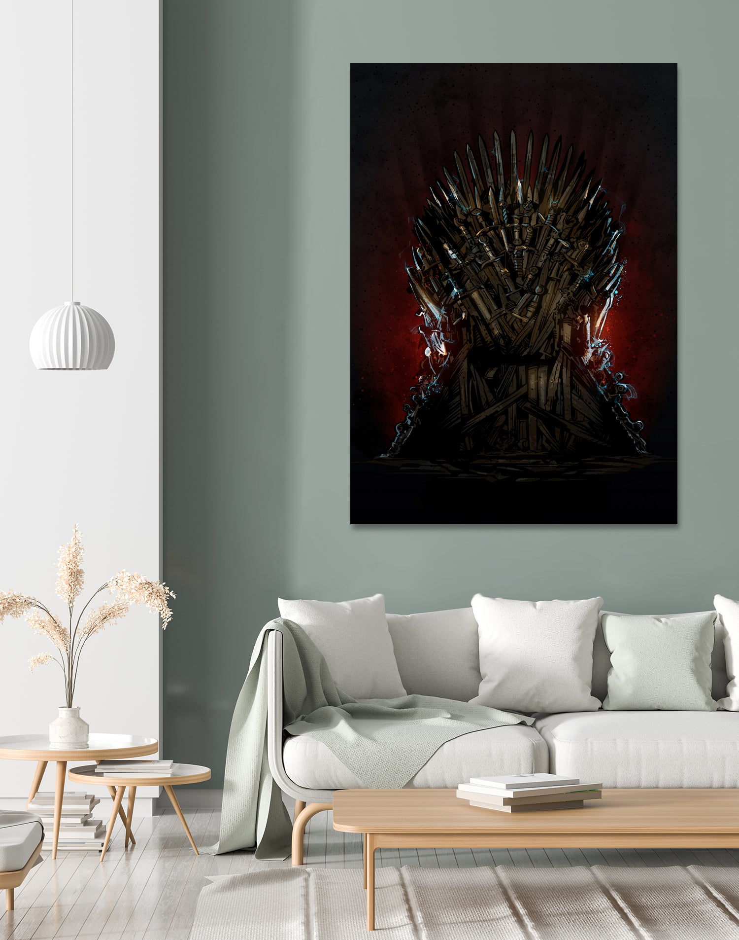 Iron Throne by Nikita Abakumov on GIANT ART - black digital painting