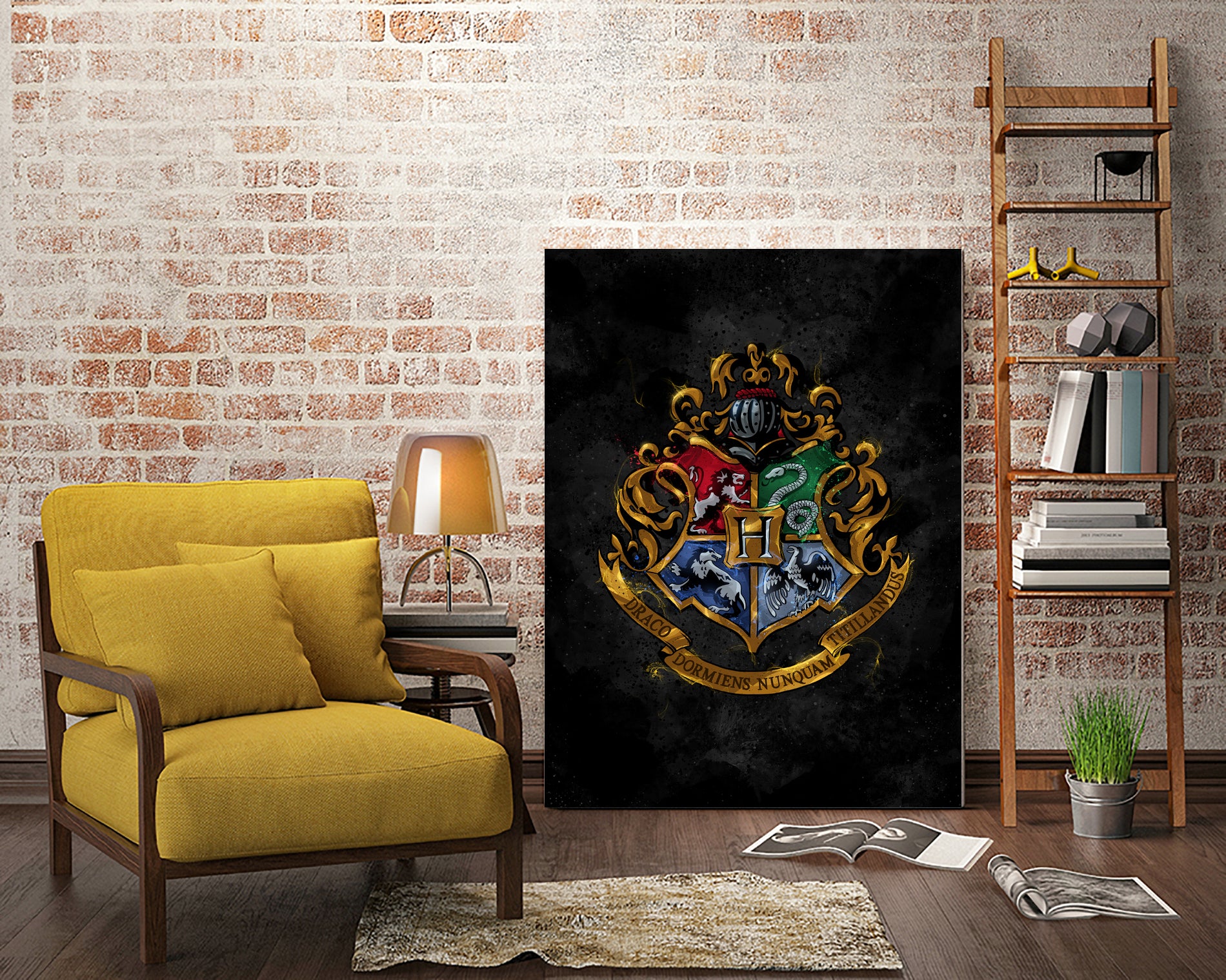 Hogwarts by Nikita Abakumov on GIANT ART - black digital painting