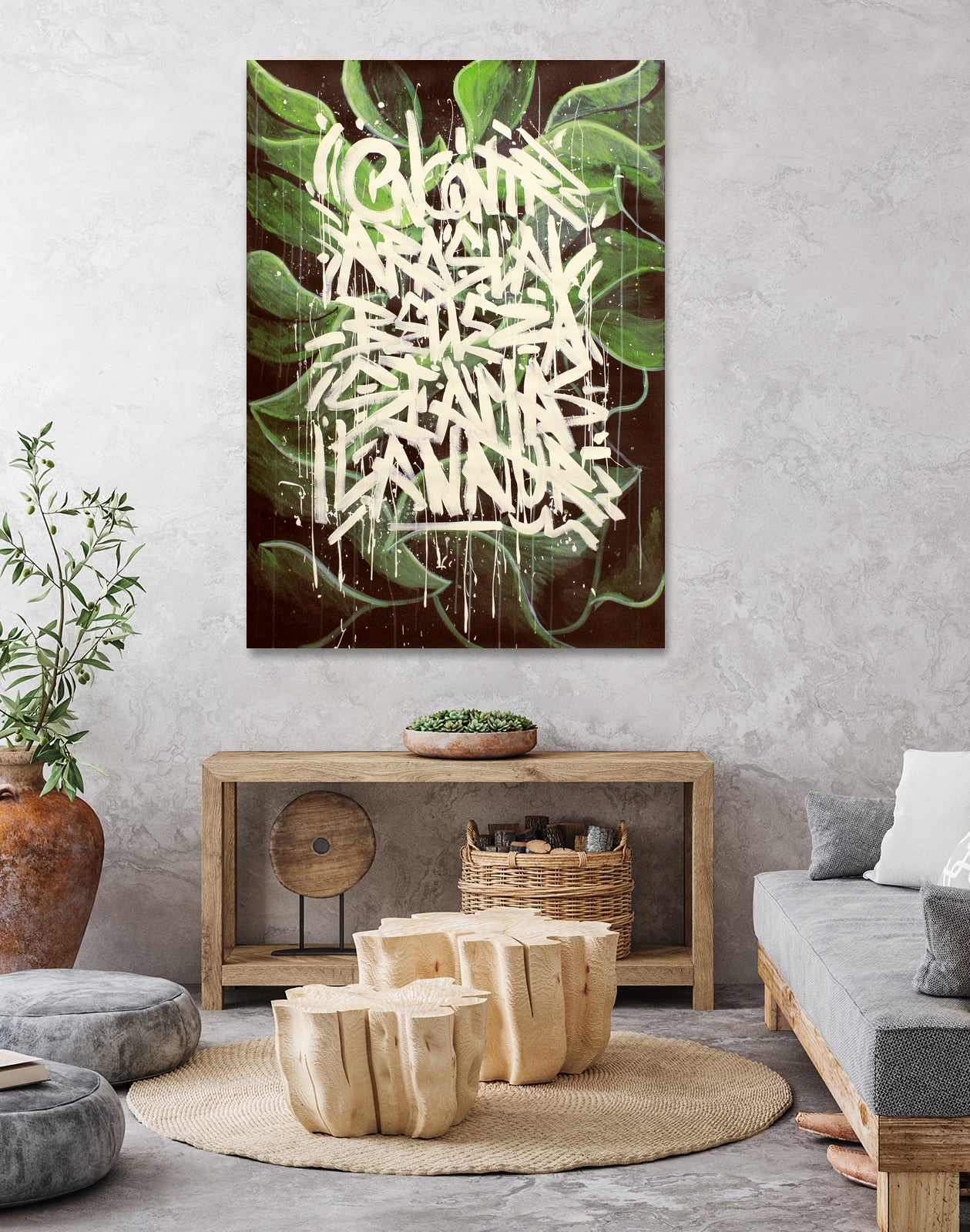 Nature by Nozvvu vvu on GIANT ART - white mixed media