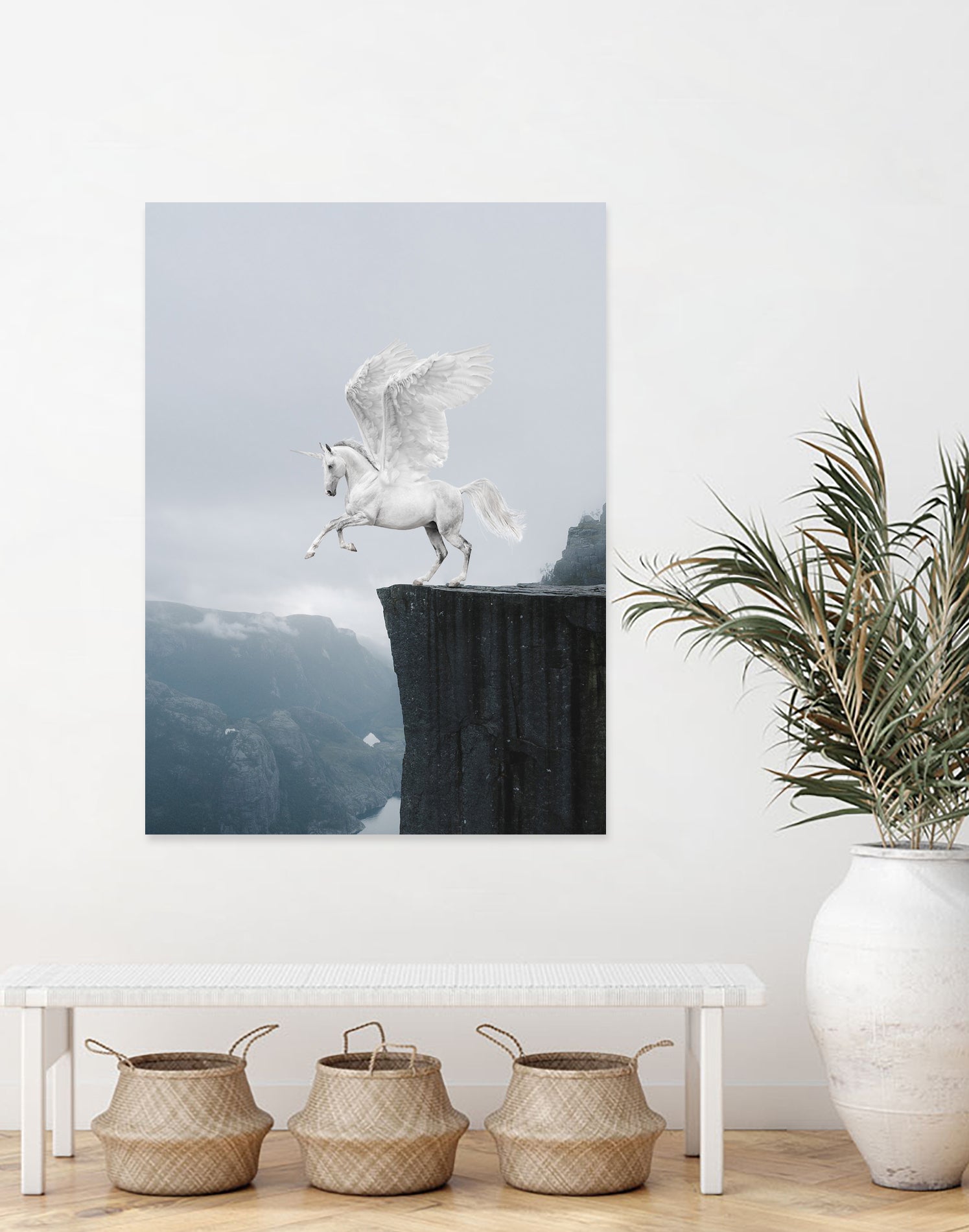 pegasus by Murat Akyol on GIANT ART - white digital painting