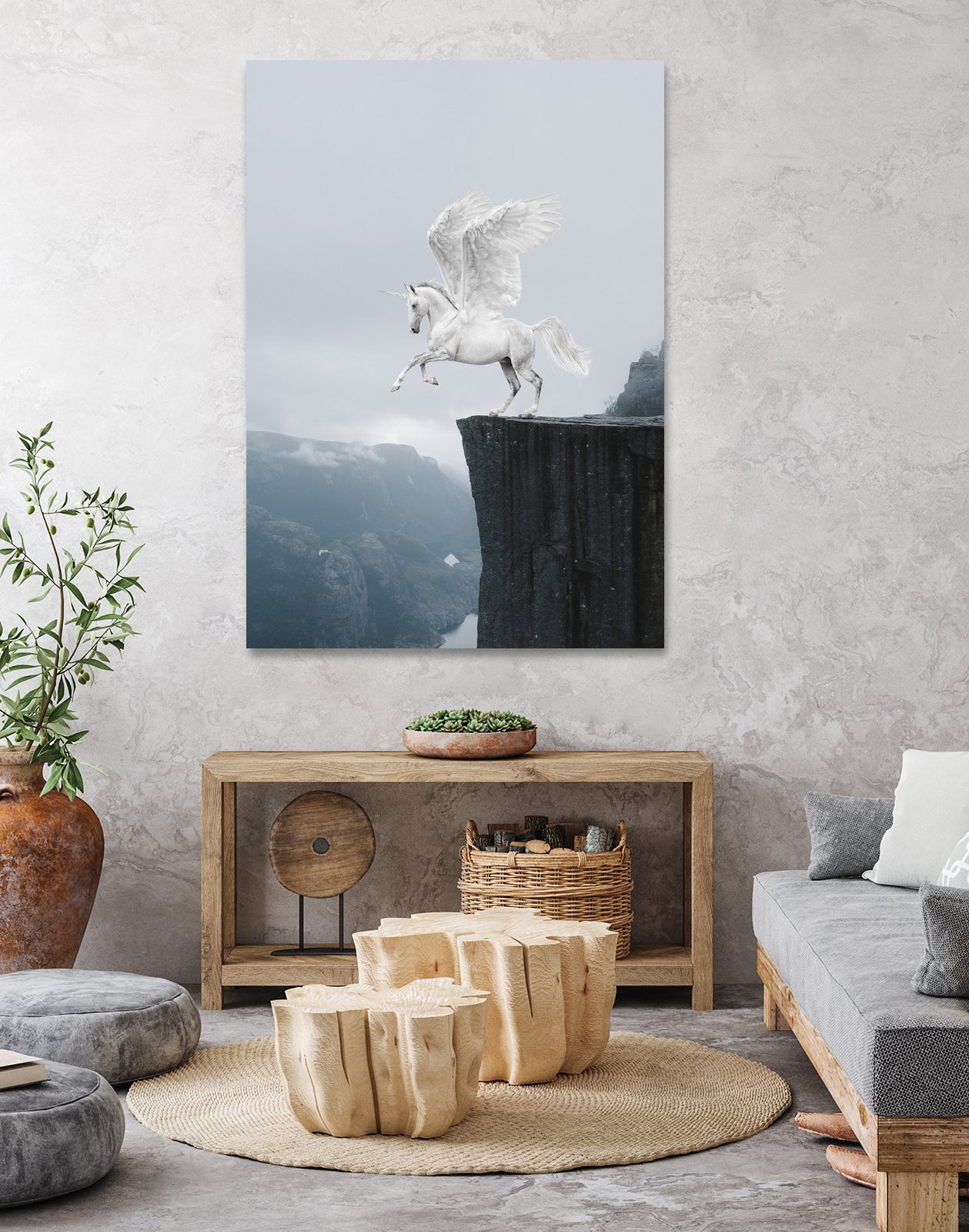 pegasus by Murat Akyol on GIANT ART - white digital painting