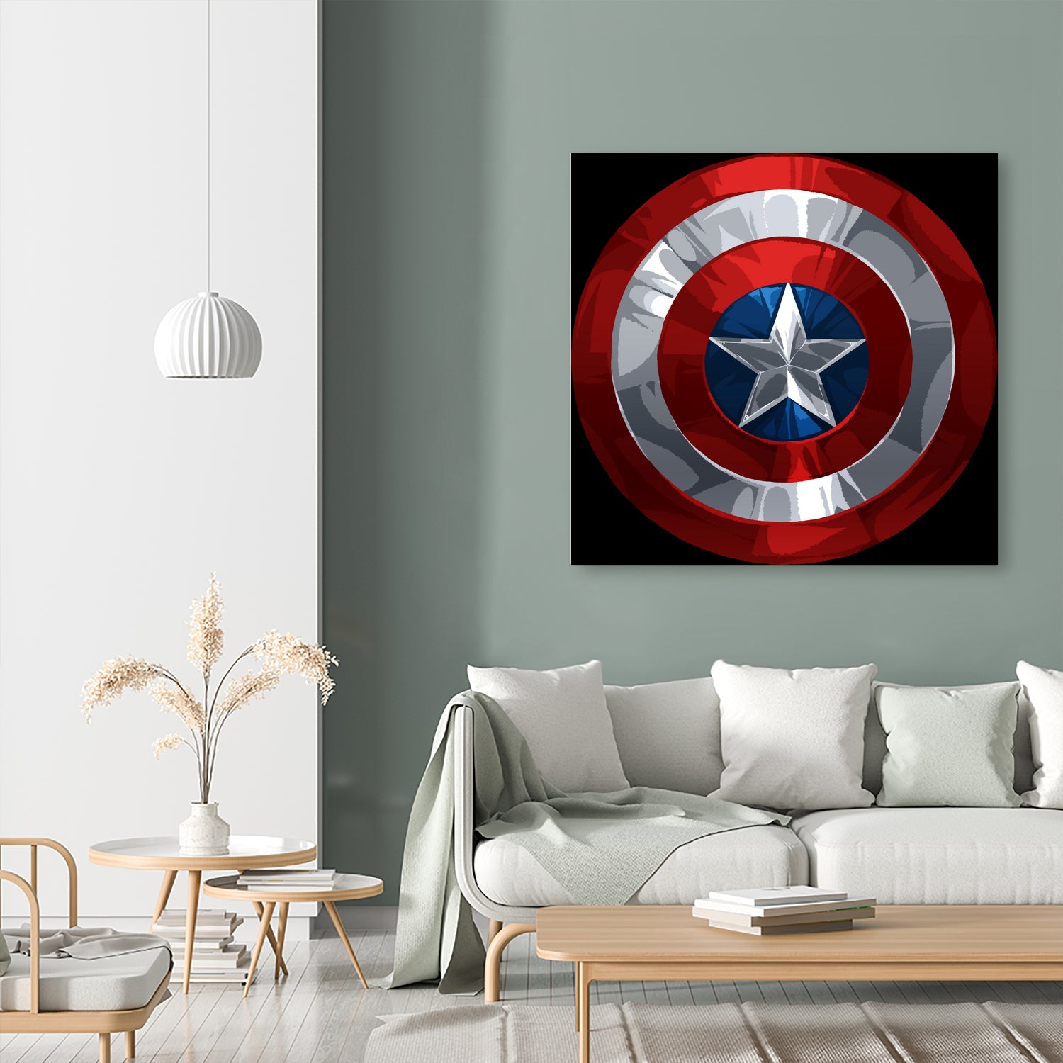 The Shield by Nikita Abakumov on GIANT ART - black digital painting