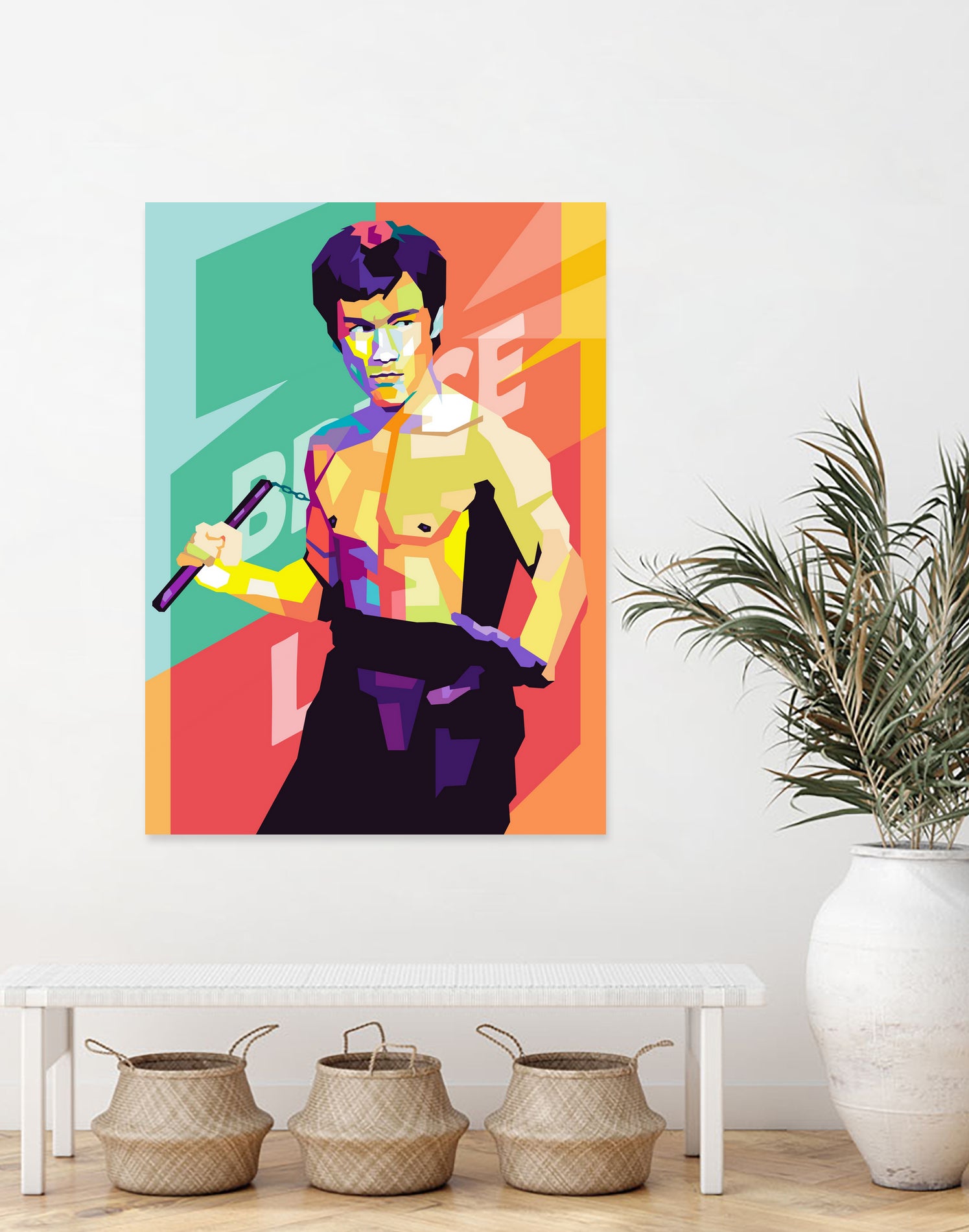 bruce lee by Martinus bagas Sutanto on GIANT ART - white vector illustration