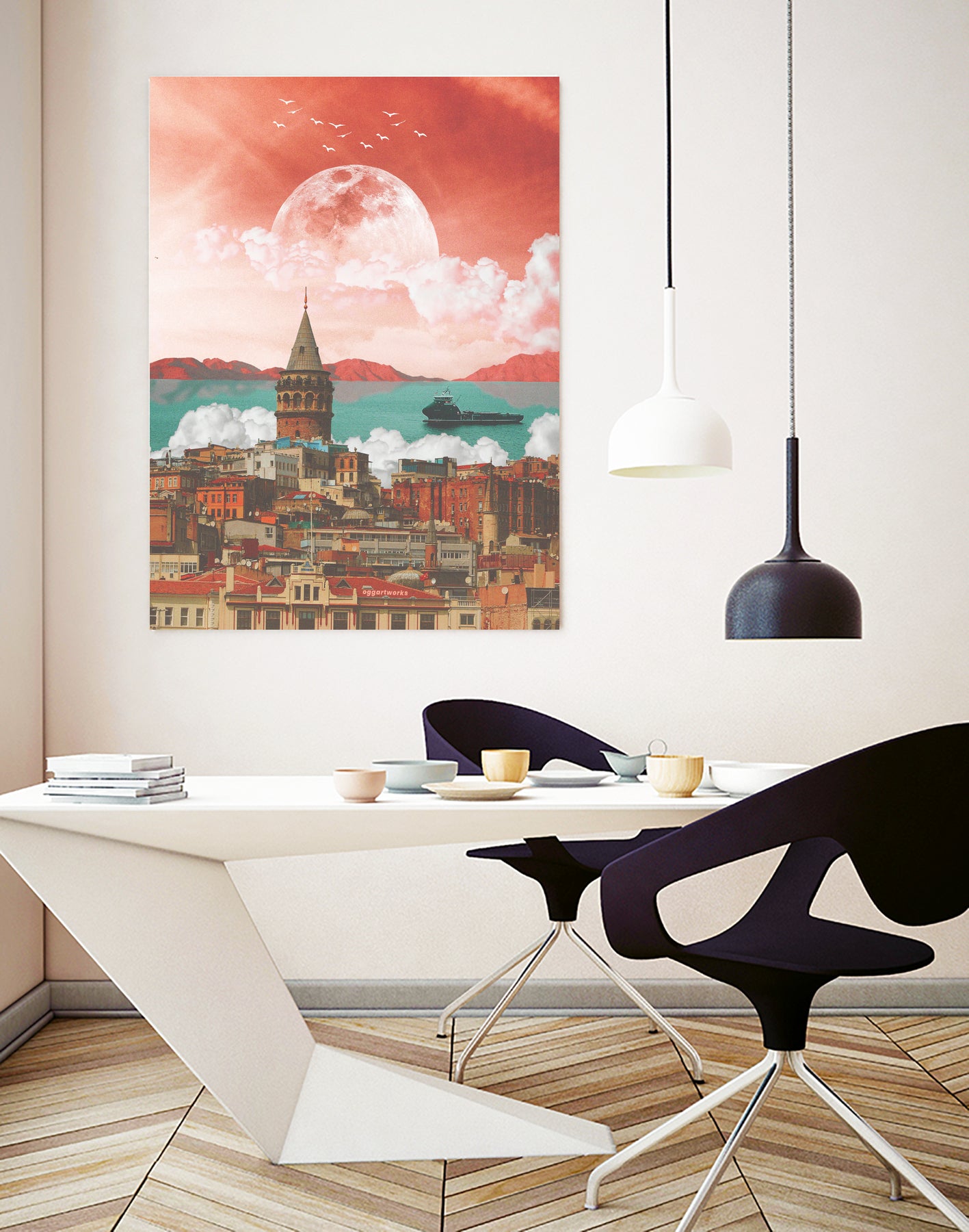 No.CXXIII by Ogg Artworks on GIANT ART - red photo manipulation