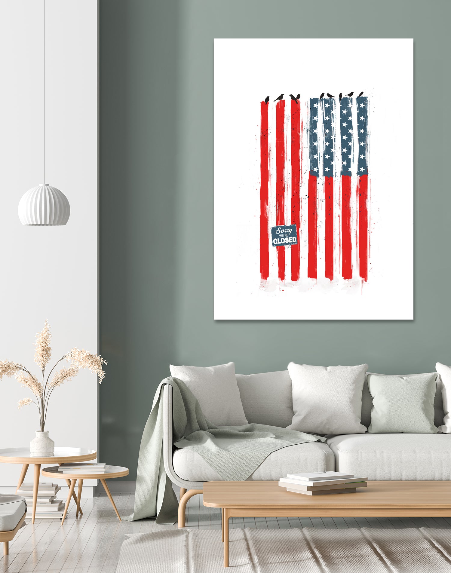 Sorry We're Closed by Solti Balázs on GIANT ART - white digital painting