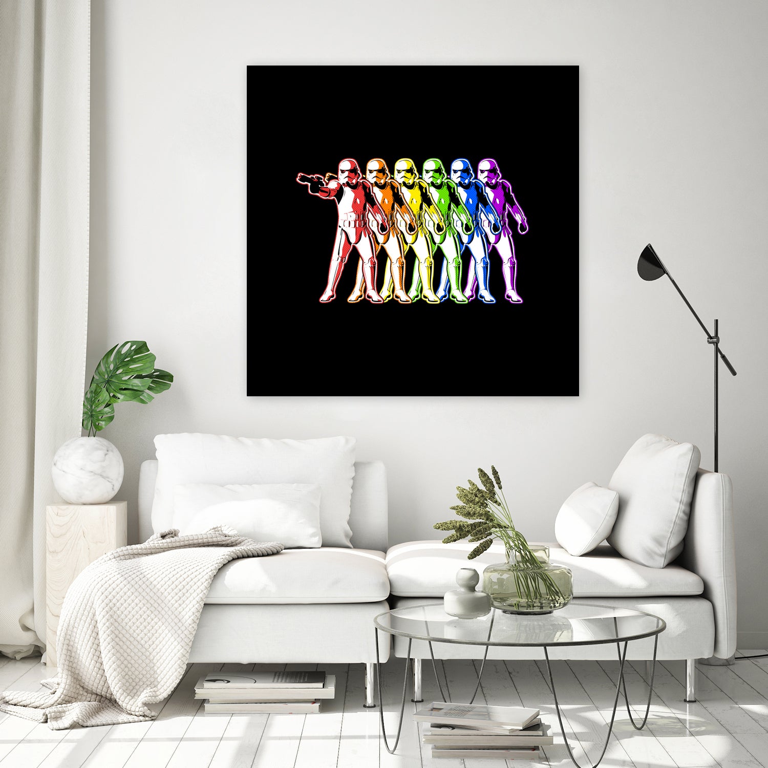 Stormtrooper | Pop Art by William Cuccio on GIANT ART - black digital painting