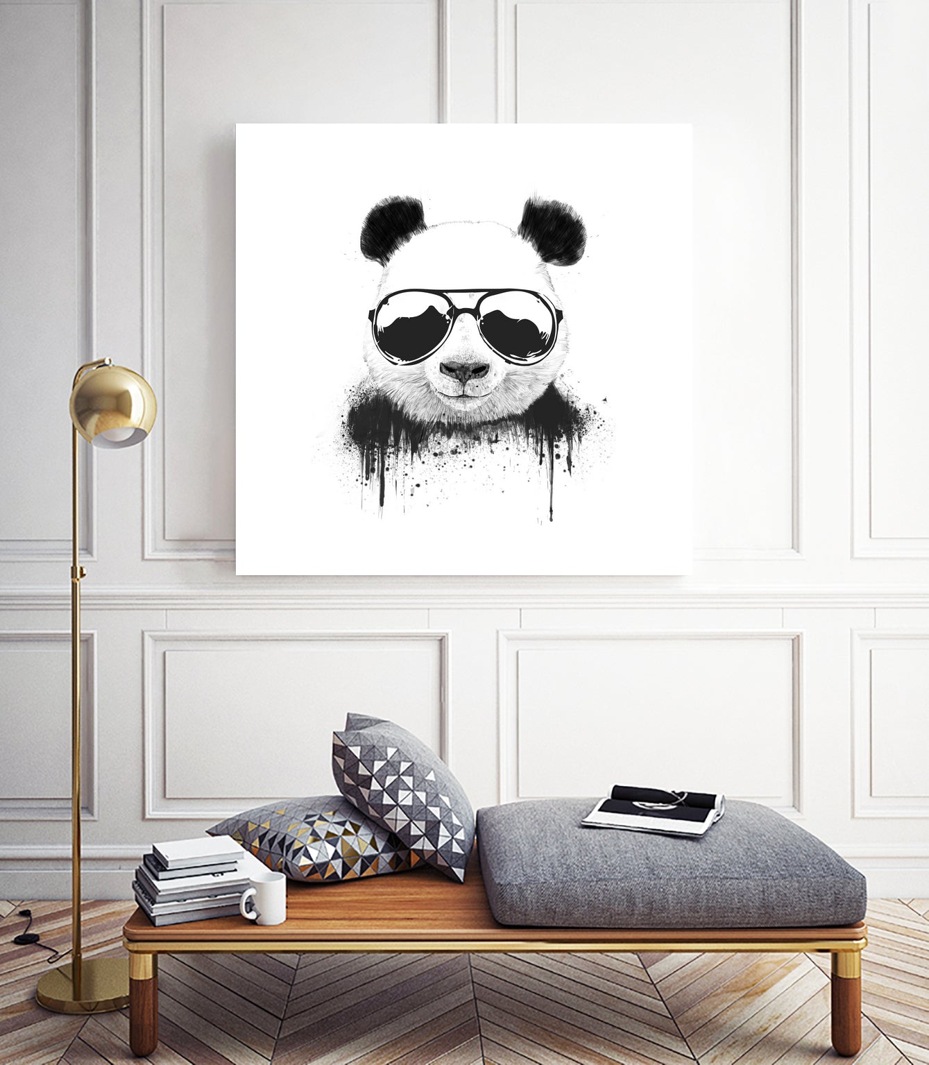 Stay Cool by Solti Balázs on GIANT ART - white digital painting