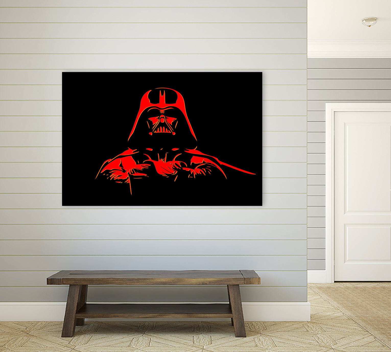 Darth Vader | Pop Art by William Cuccio on GIANT ART - black digital painting