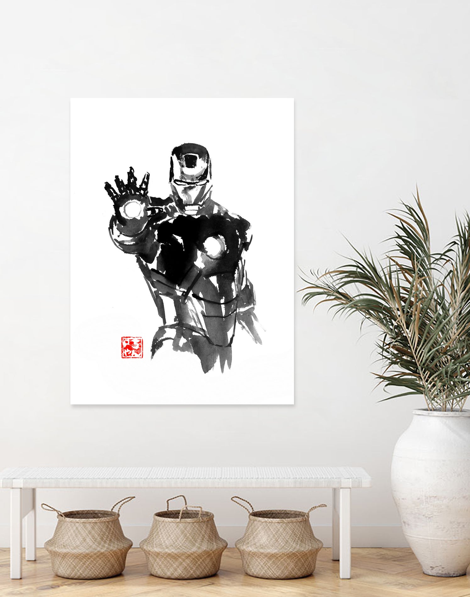 iron man by philippe imbert on GIANT ART - black character design