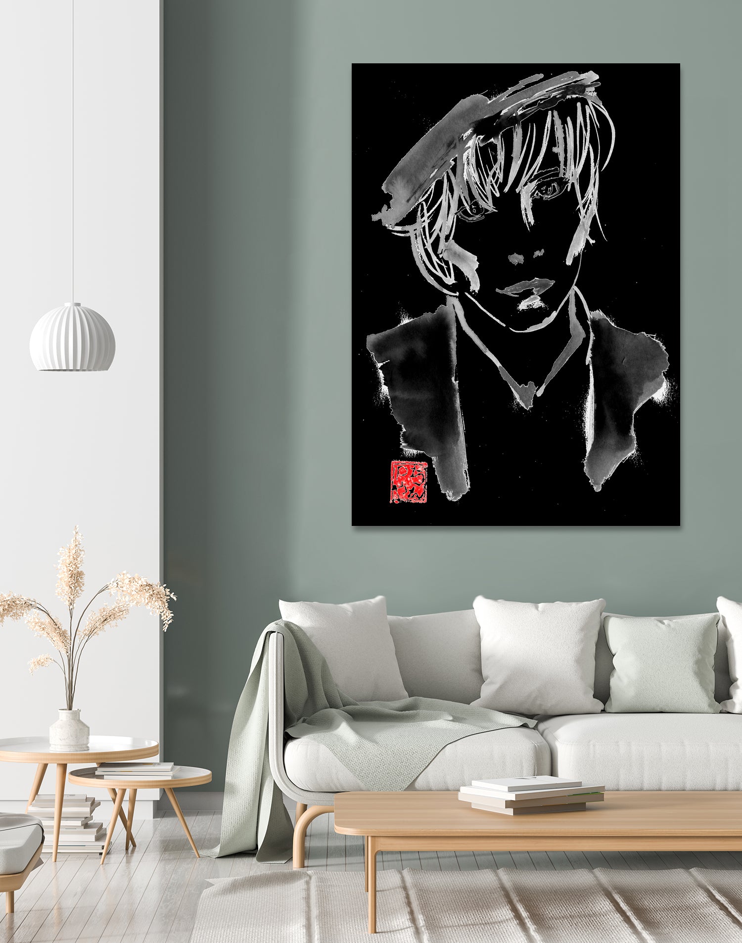 mylene farmer by philippe imbert on GIANT ART - black character design