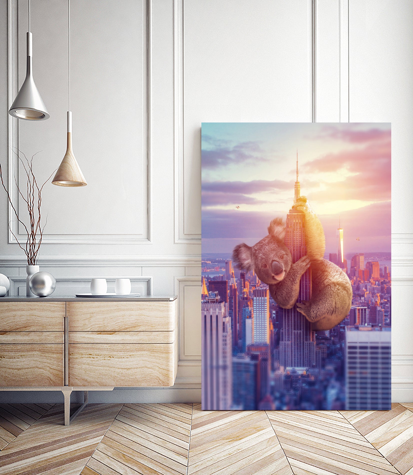 dépaysement by Soaring Anchor on GIANT ART - fuchsia photo manipulation