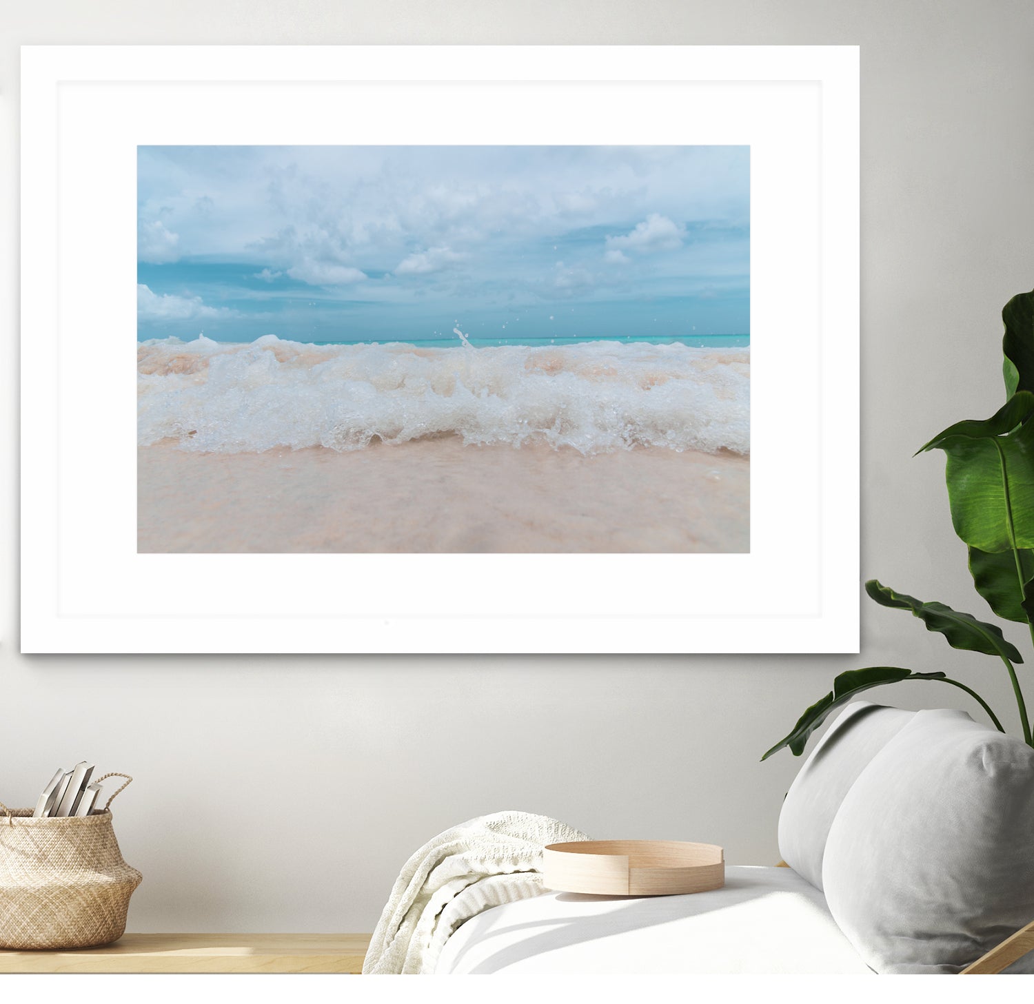 Caribbean Rush 1 by ©AnitasBellasArt on GIANT ART - blue coastal