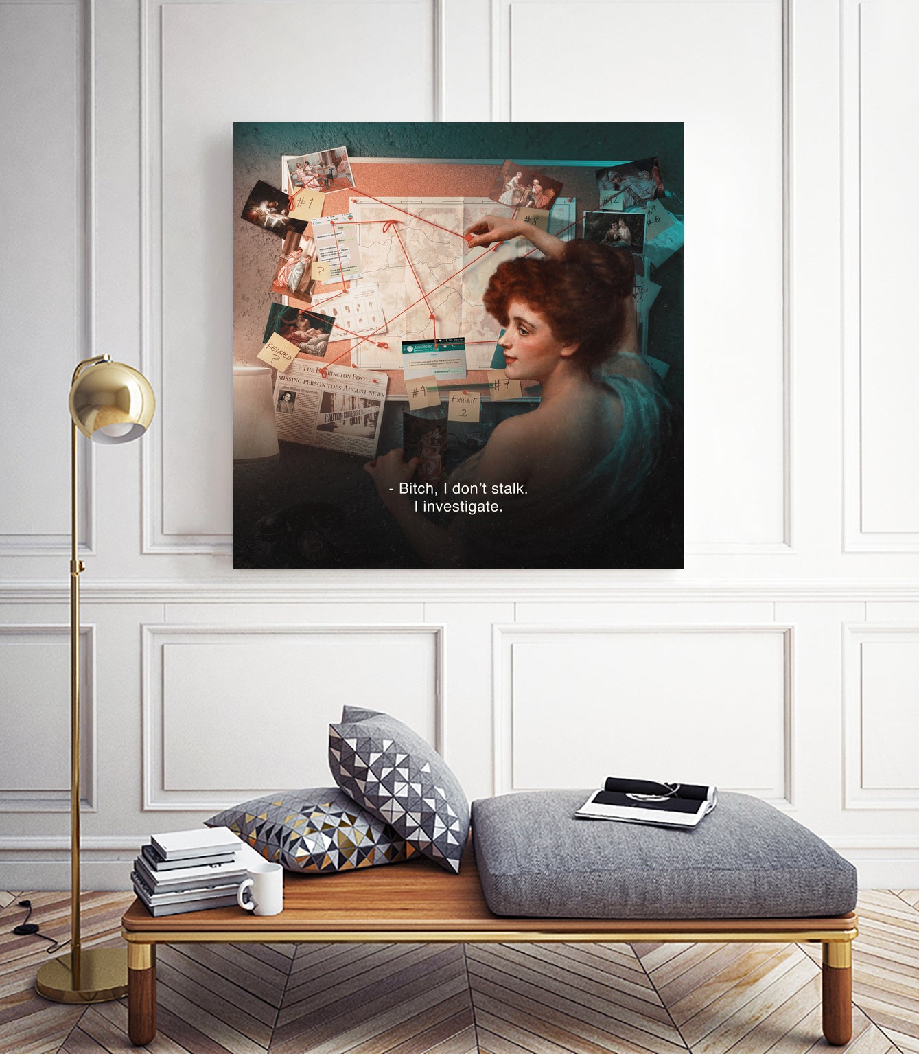 Stalker Friends by Mehmet Geren on GIANT ART - yellow photo manipulation