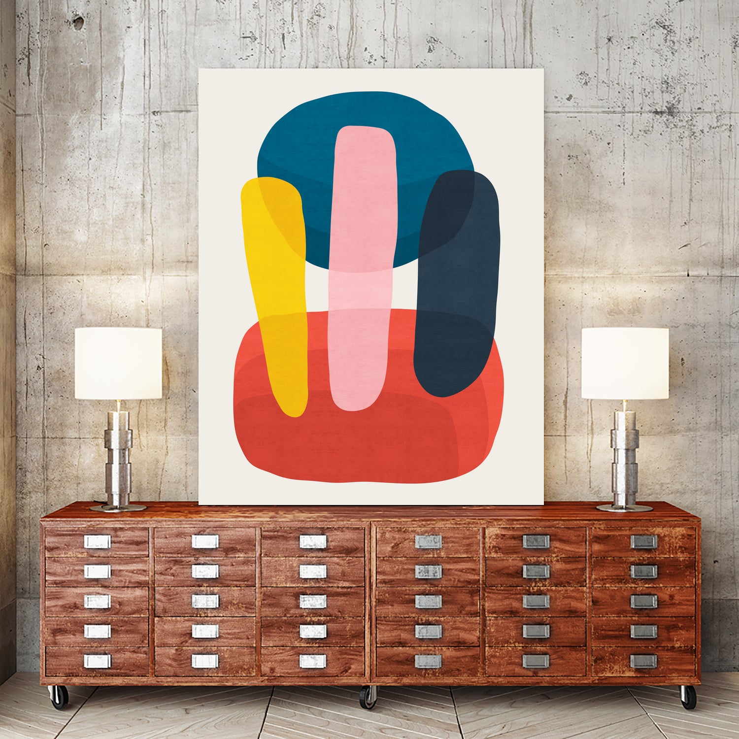 Abstract III by Vitor Costa on GIANT ART - red digital painting