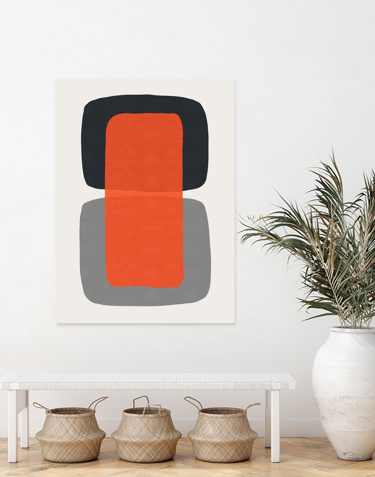 Abstract XXI by Vitor Costa on GIANT ART - red digital painting