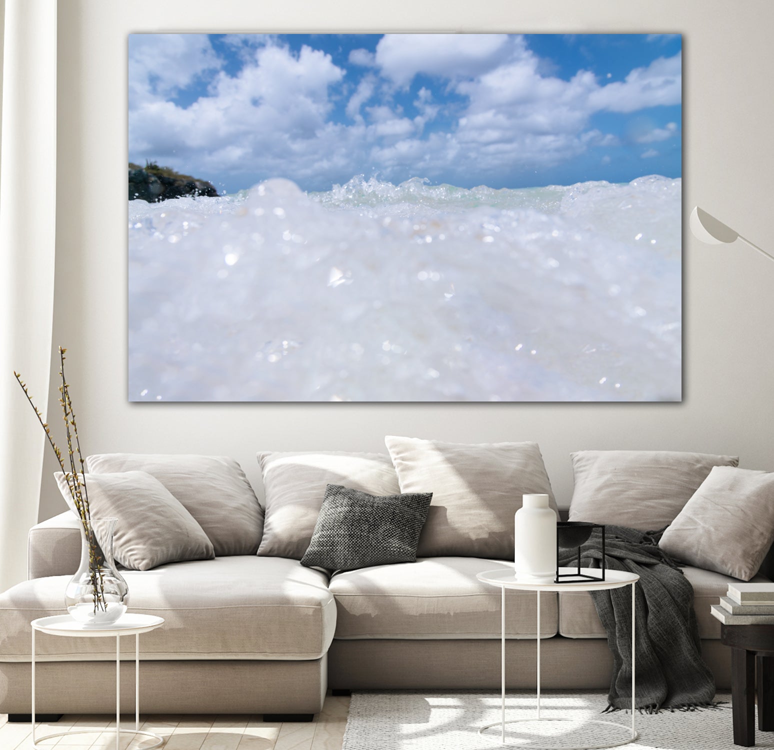 Dive into the Caribbean Sea 1 by AnitasBellasArt on GIANT ART - blue coastal sea