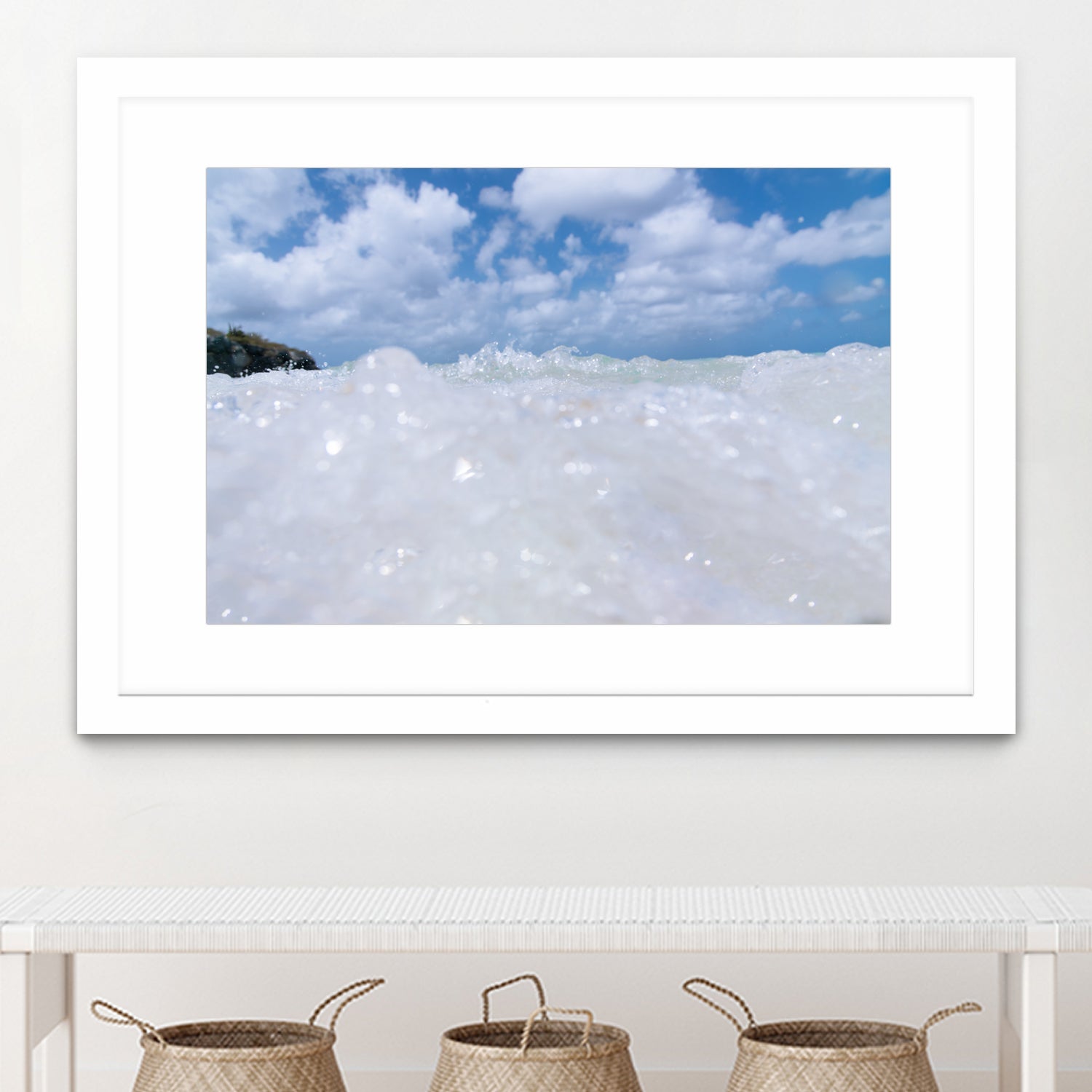 Dive into the Caribbean Sea 1 by AnitasBellasArt on GIANT ART - blue coastal sea