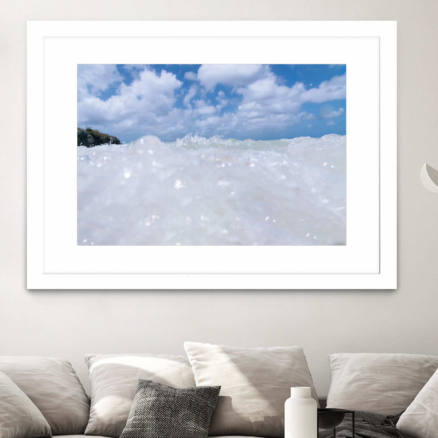 Dive into the Caribbean Sea 1 by AnitasBellasArt on GIANT ART - blue coastal sea