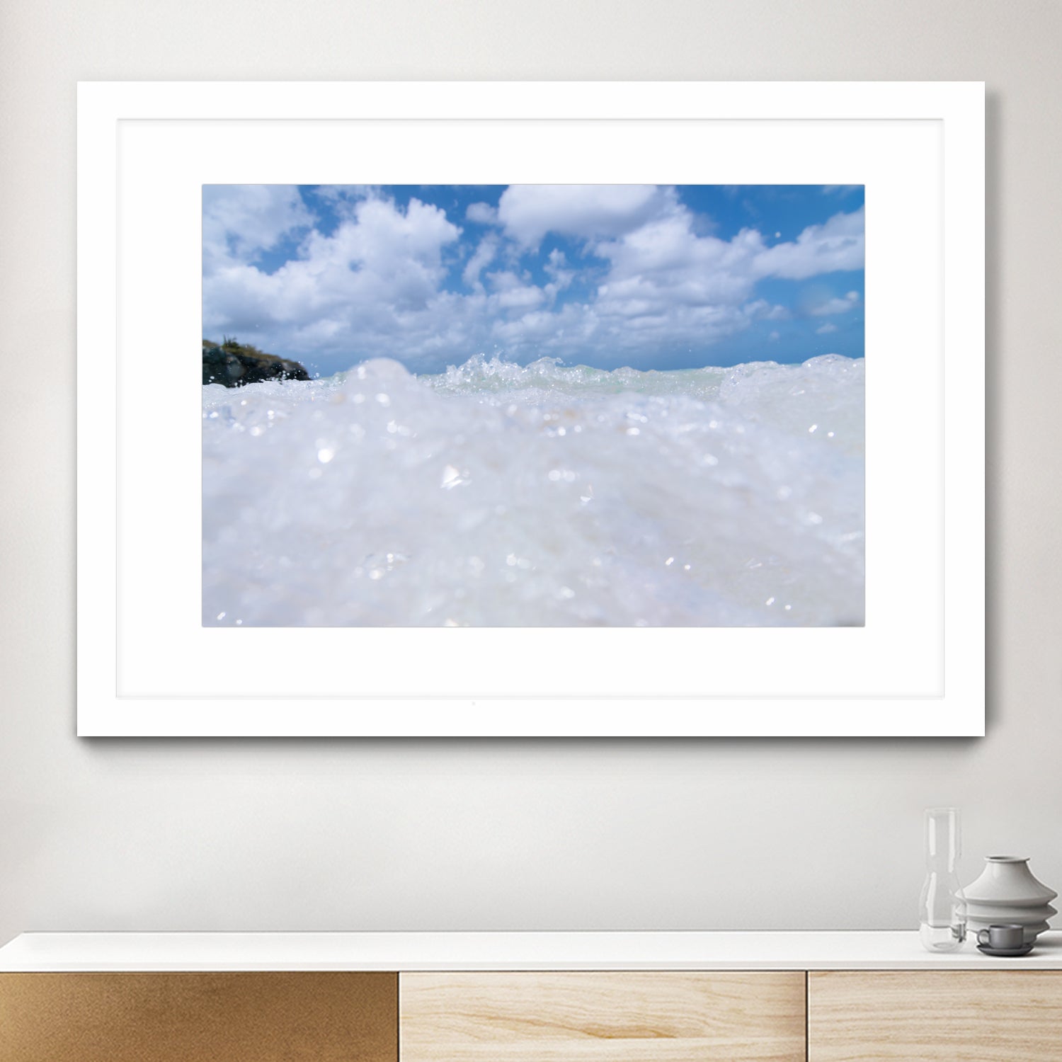 Dive into the Caribbean Sea 1 by AnitasBellasArt on GIANT ART - blue coastal sea