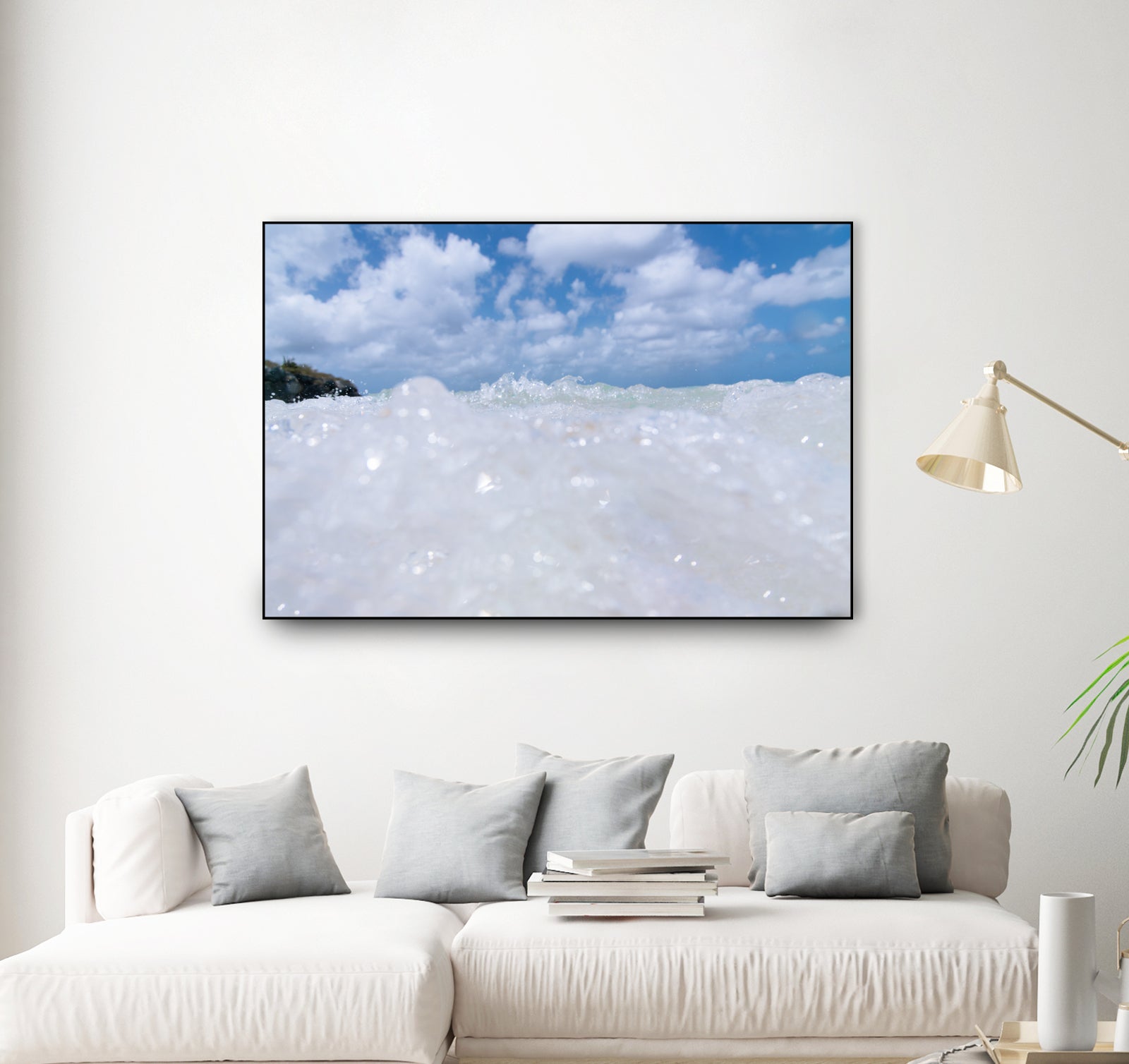 Dive into the Caribbean Sea 1 by AnitasBellasArt on GIANT ART - blue coastal sea