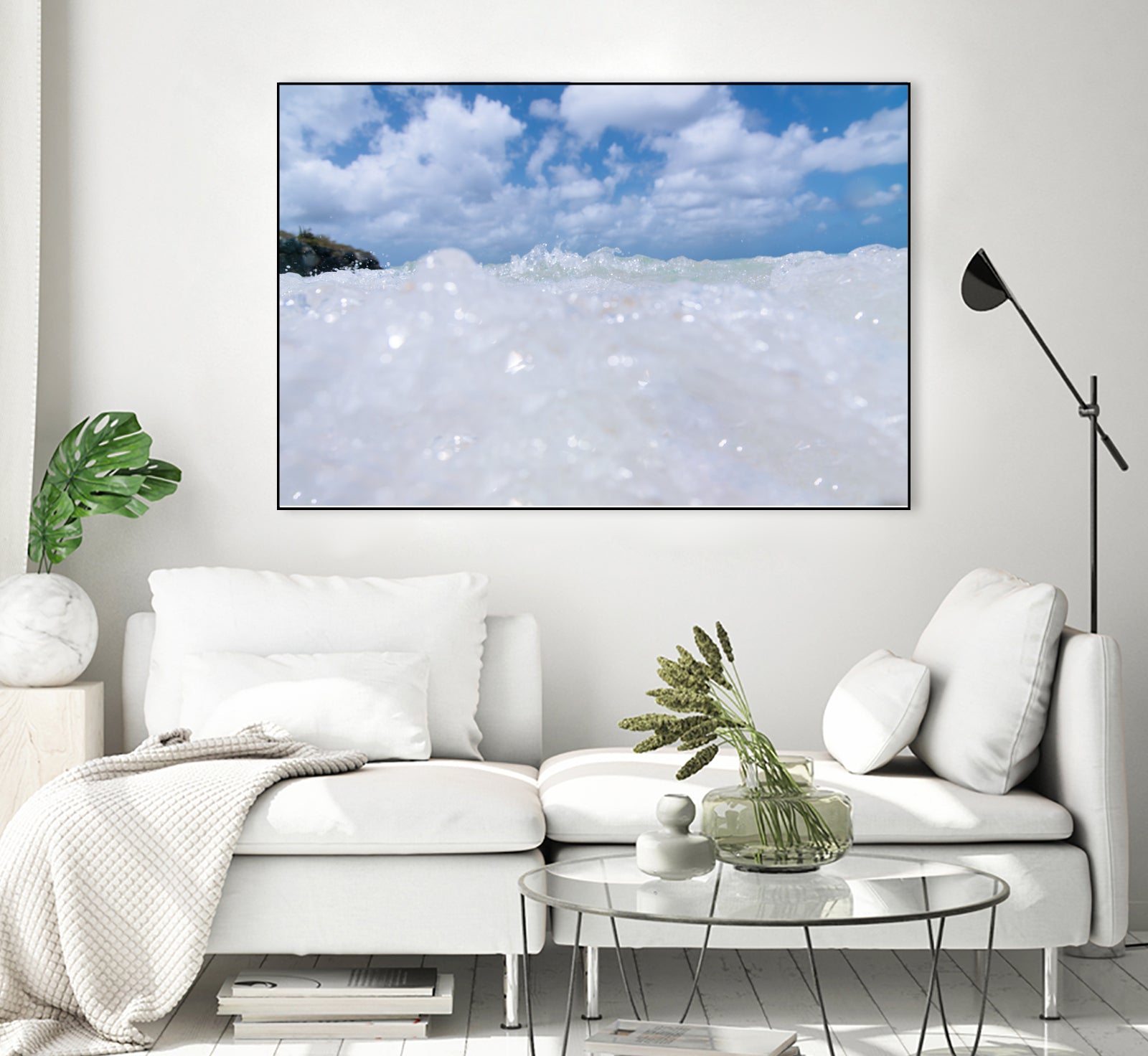 Dive into the Caribbean Sea 1 by AnitasBellasArt on GIANT ART - blue coastal sea