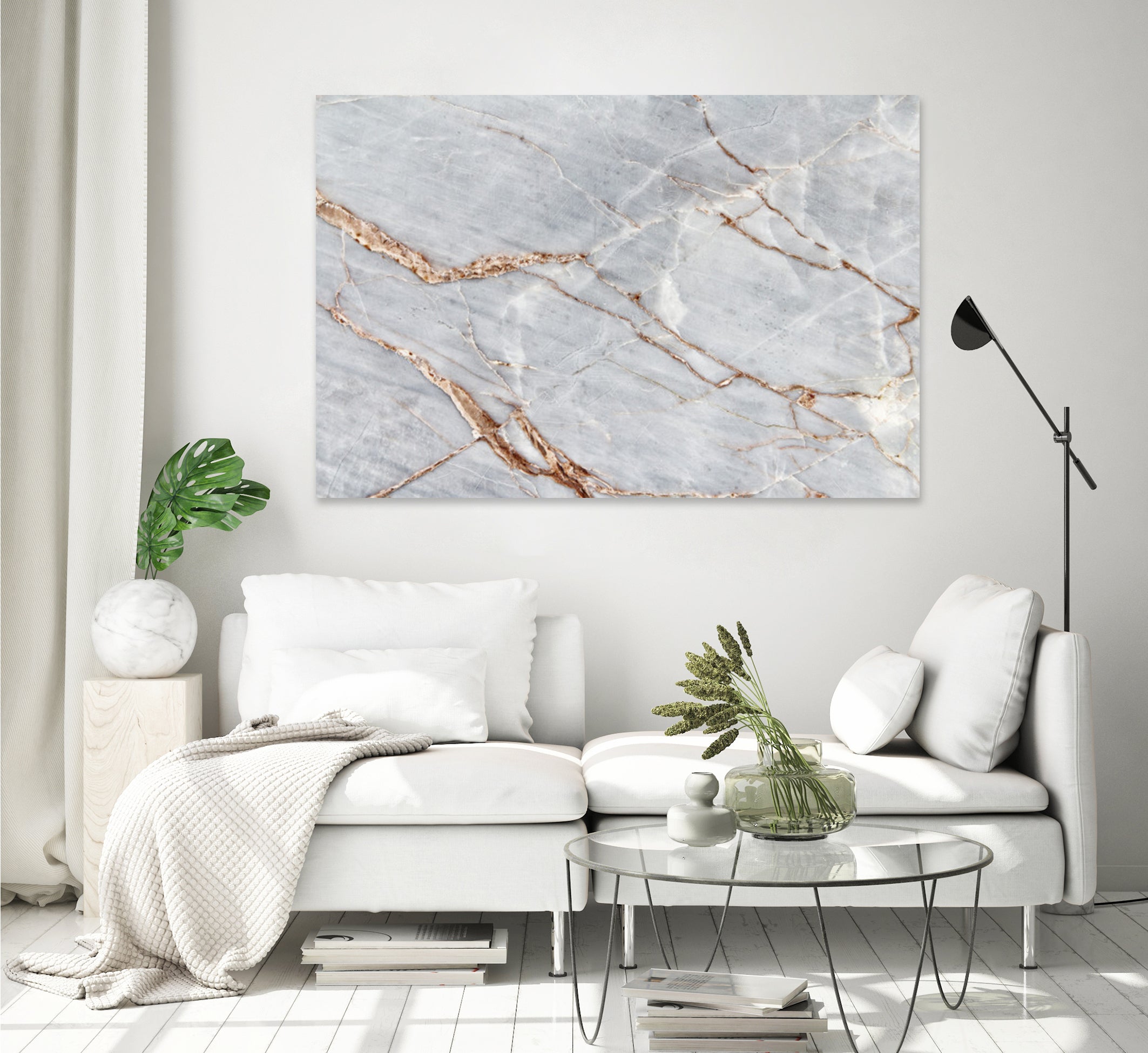 Gray light marble stone texture background by Retno Asih Mustakimah on GIANT ART - gray vector illustration