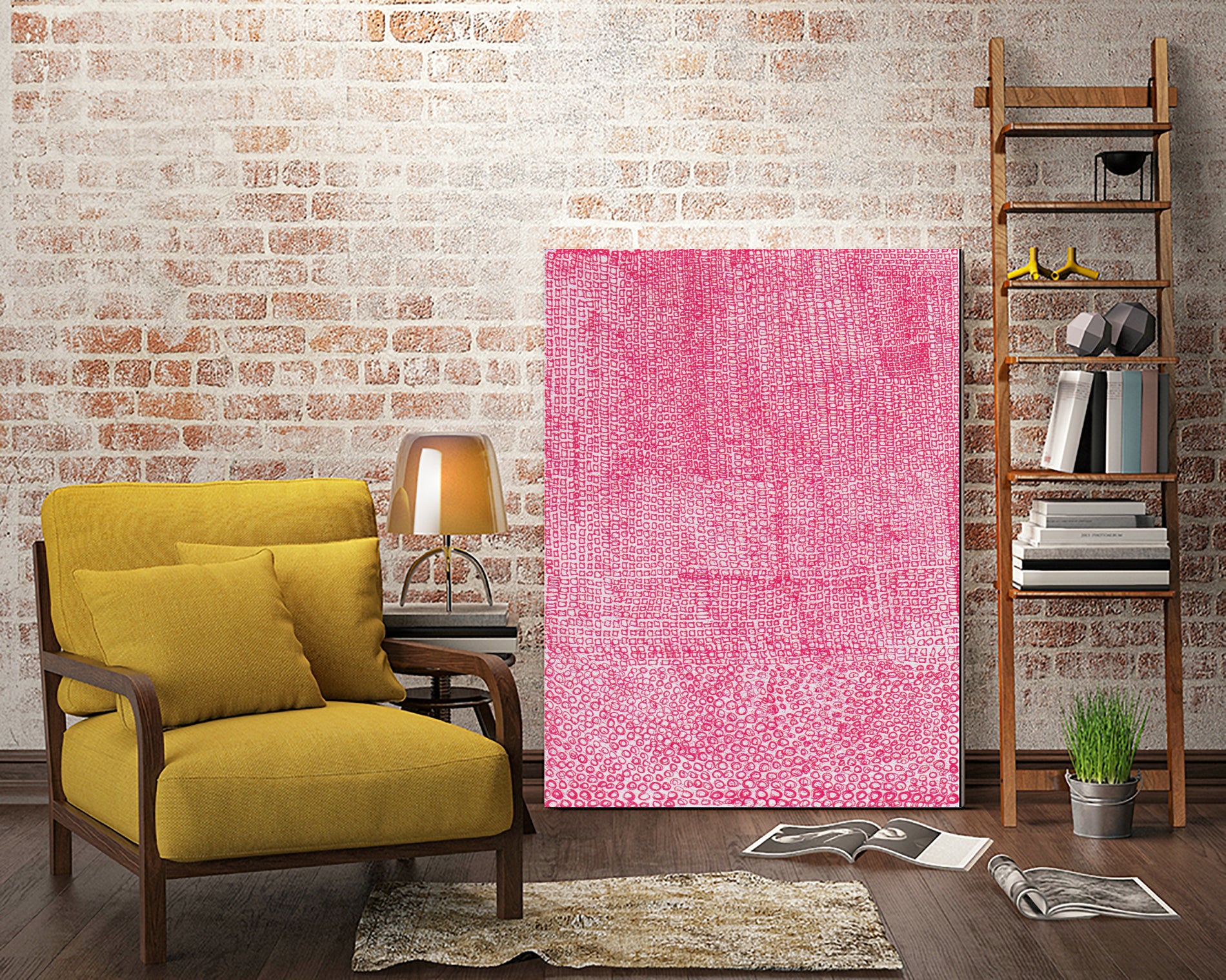 Red Ink I by Blerta Karahoda on GIANT ART - red mixed media