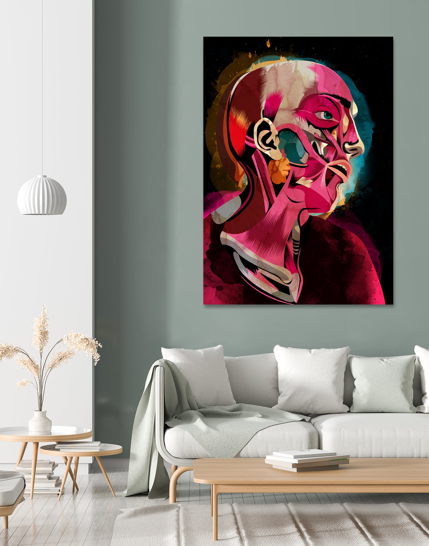 Anatomy 05 by Alvaro Tapia on GIANT ART - pink mixed media