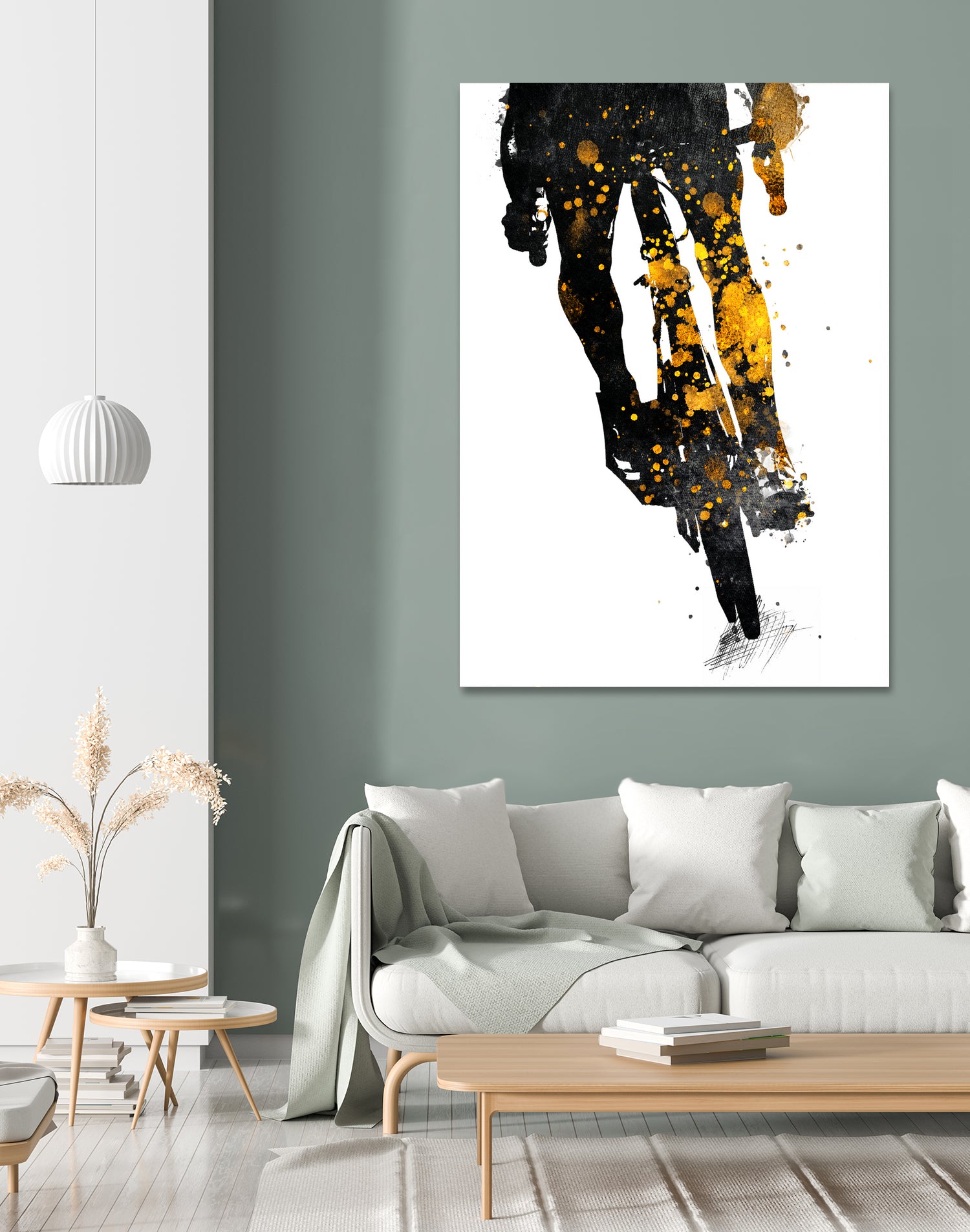 Cycling Bike sport art #cycling #sport by Justyna Jaszke on GIANT ART - black digital painting
