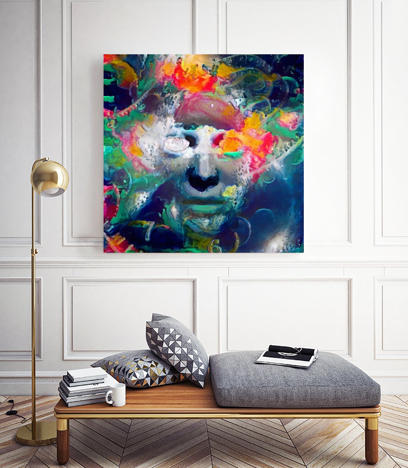 Through Eternity by Bruce Rolff on GIANT ART - pink digital painting