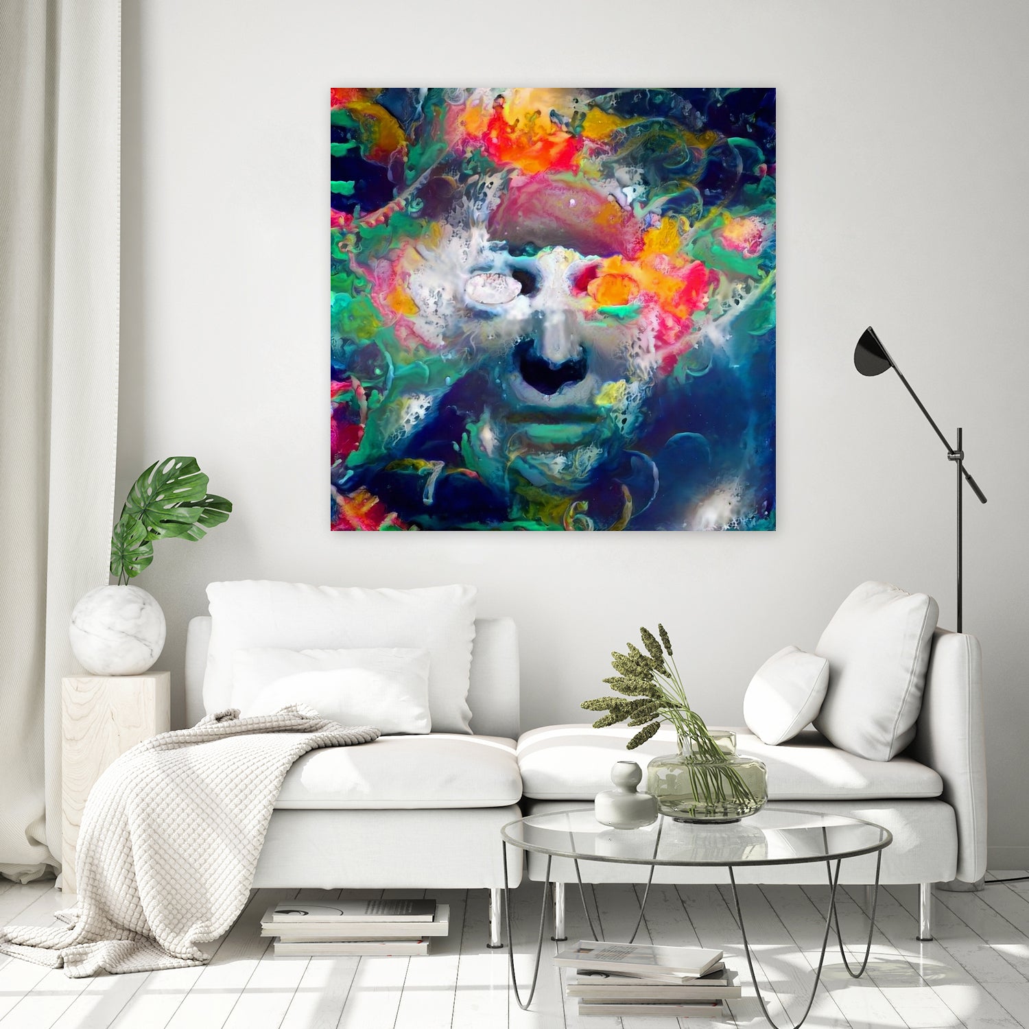 Through Eternity by Bruce Rolff on GIANT ART - pink digital painting