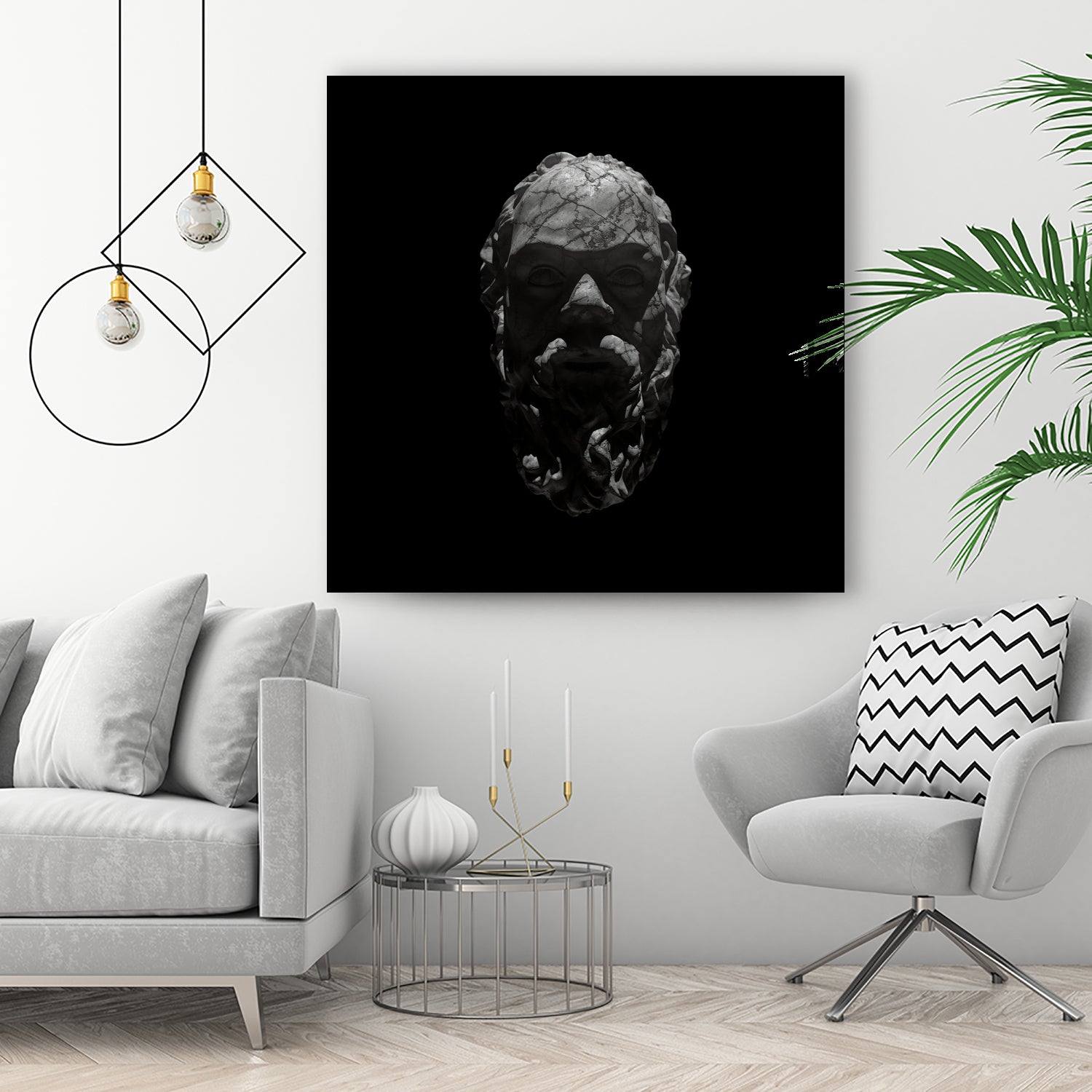 Socrates by Rinat Mirassov on GIANT ART - black 3d art