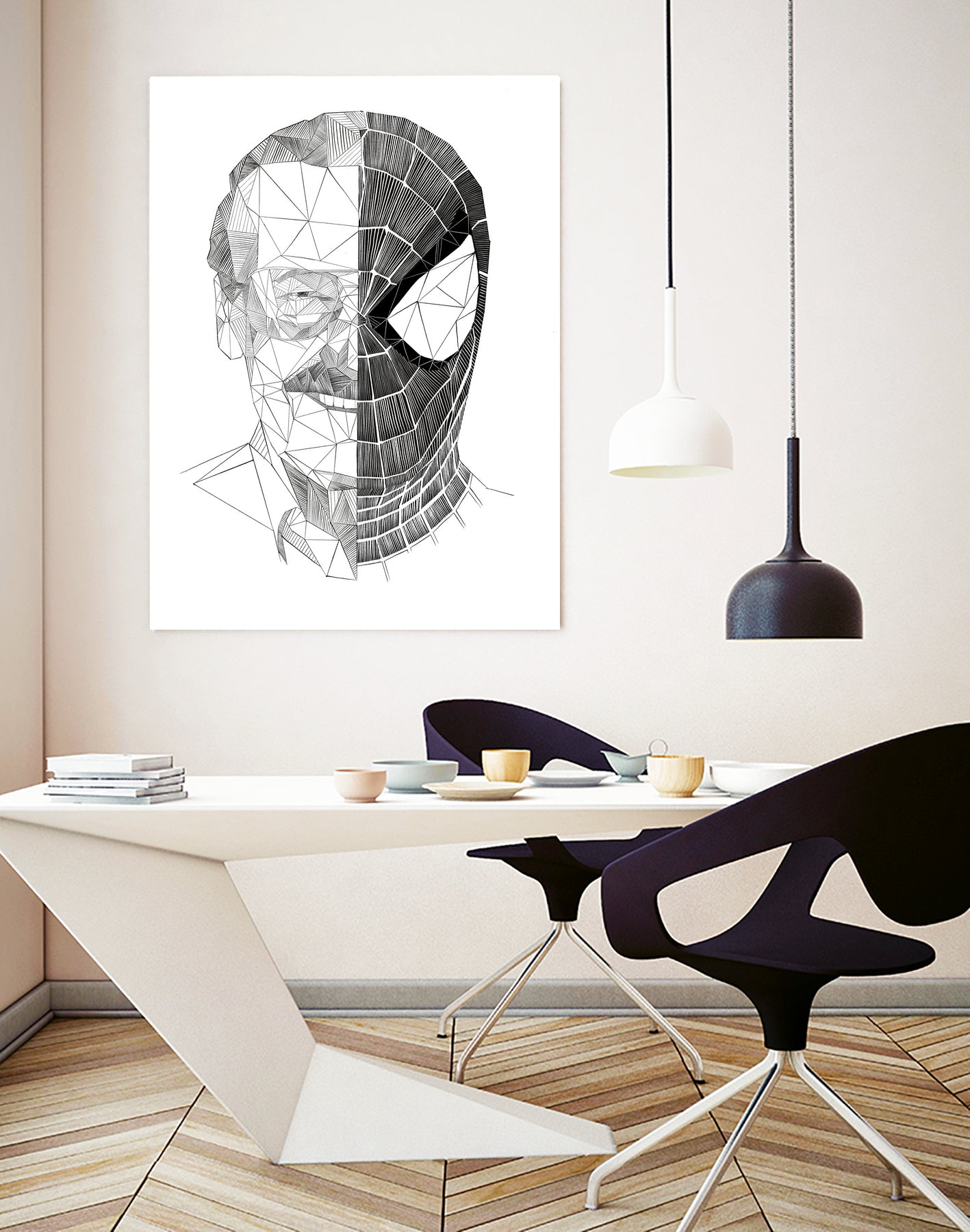 Stan Lee Tribute by Tomasz Dąbek on GIANT ART - black digital drawing