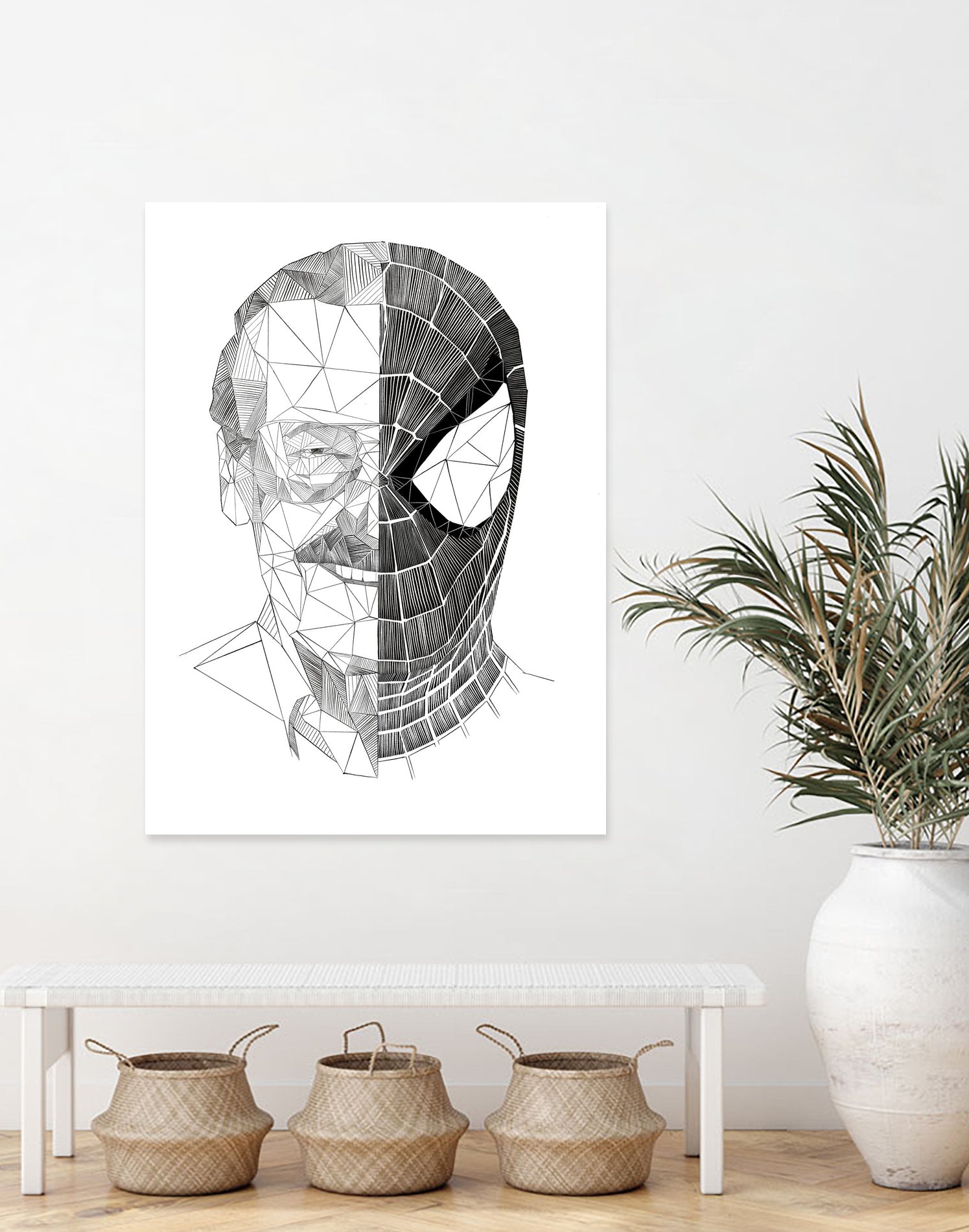 Stan Lee Tribute by Tomasz Dąbek on GIANT ART - black digital drawing