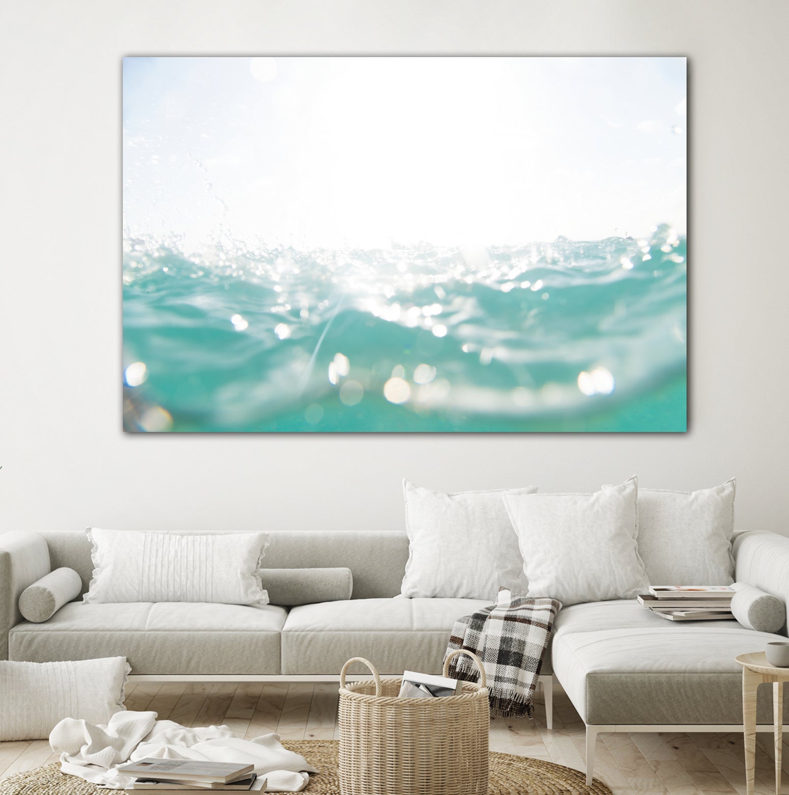 Dreaming in the Caribbean Sea 1 by AnitasBellasArt on GIANT ART - blue coastal