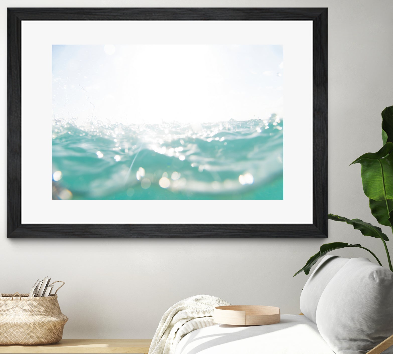 Dreaming in the Caribbean Sea 1 by AnitasBellasArt on GIANT ART - blue coastal