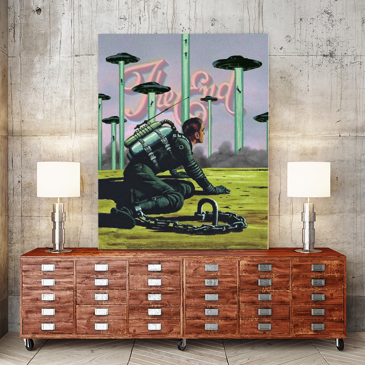 the end by Alberto Montserrat on GIANT ART - white photo manipulation