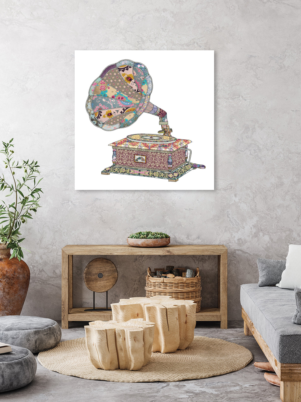 SEEING SOUND by Bianca Green on GIANT ART - blue digital drawing