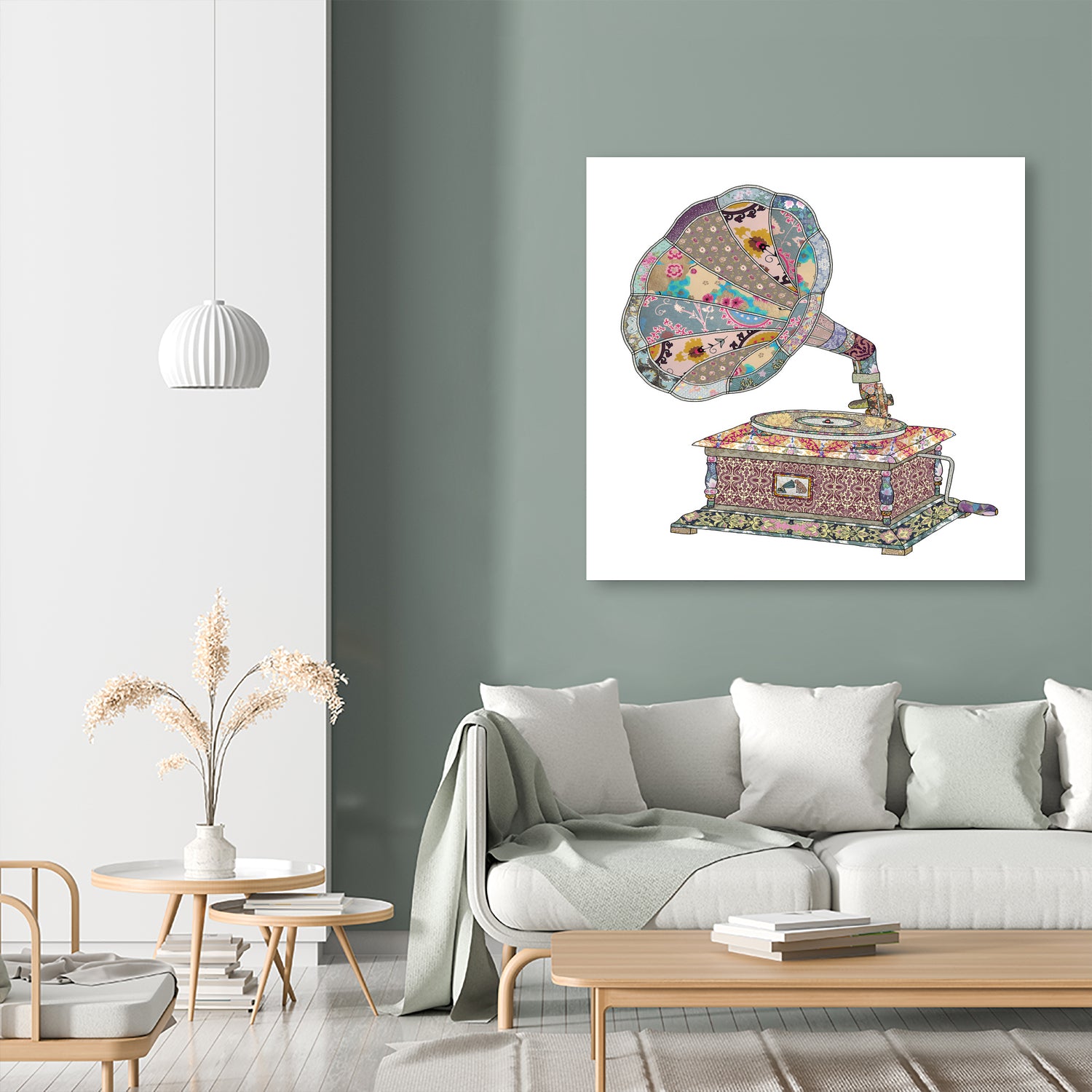 SEEING SOUND by Bianca Green on GIANT ART - blue digital drawing