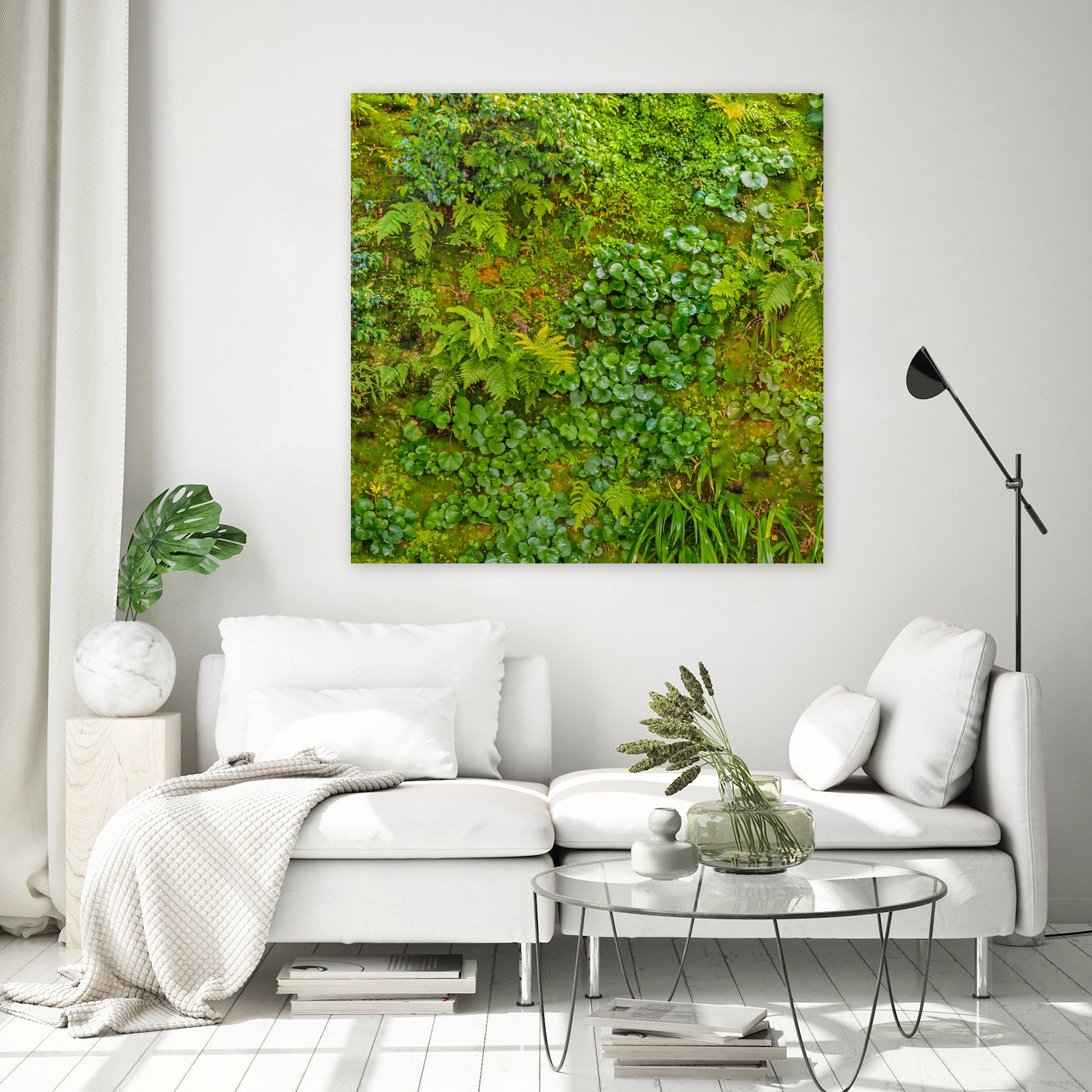 Vivid Nature Texture Background by Daniel Ferreira-Leites on GIANT ART - green photo illustration