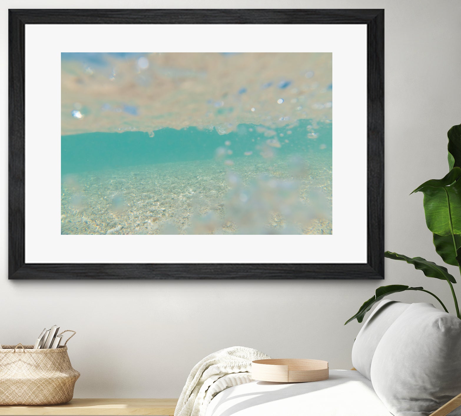 Ocean Mermaid Sea Sparkles Dream 1 by AnitasBellasArt on GIANT ART - blue coastal