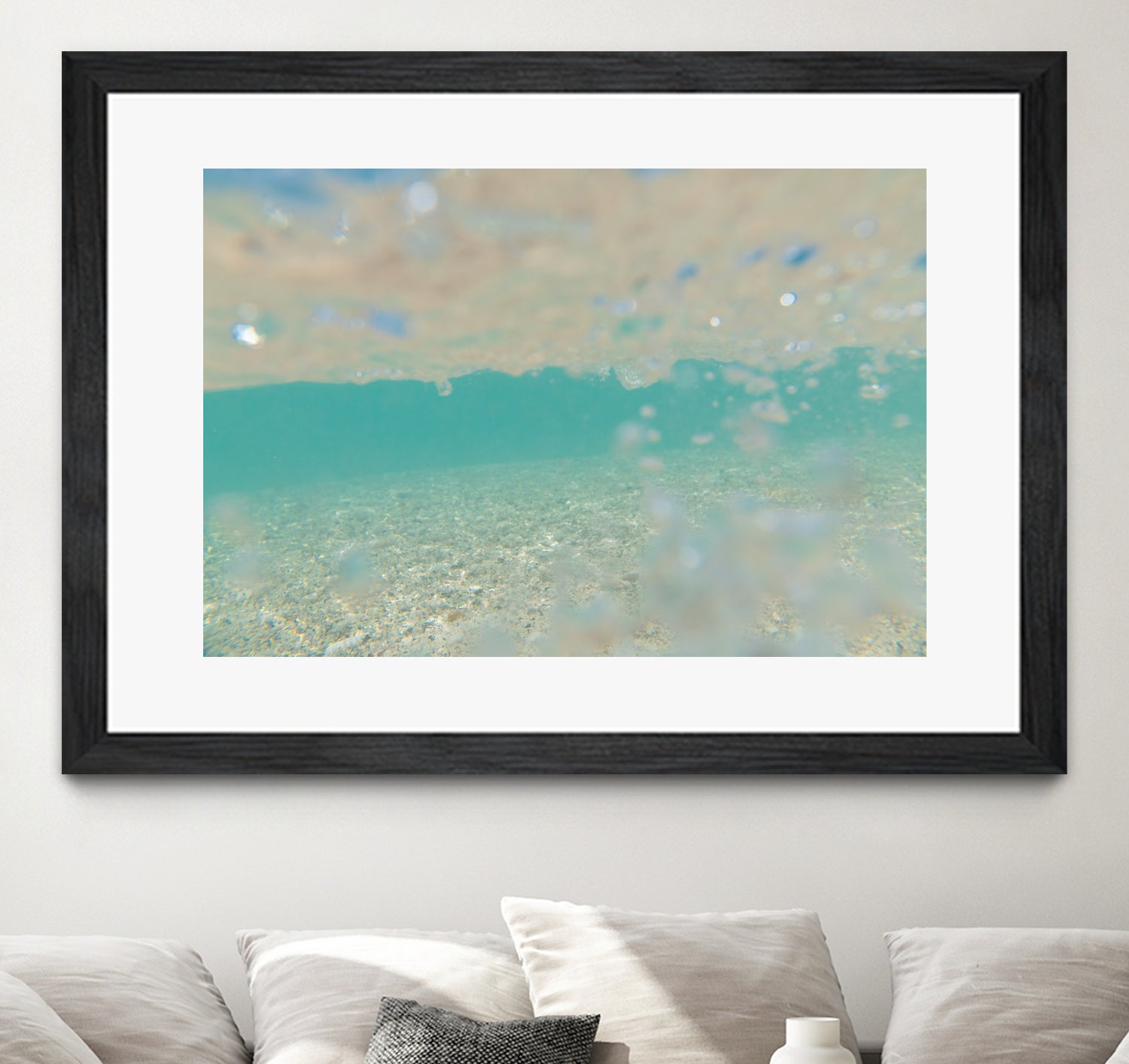 Ocean Mermaid Sea Sparkles Dream 1 by AnitasBellasArt on GIANT ART - blue coastal