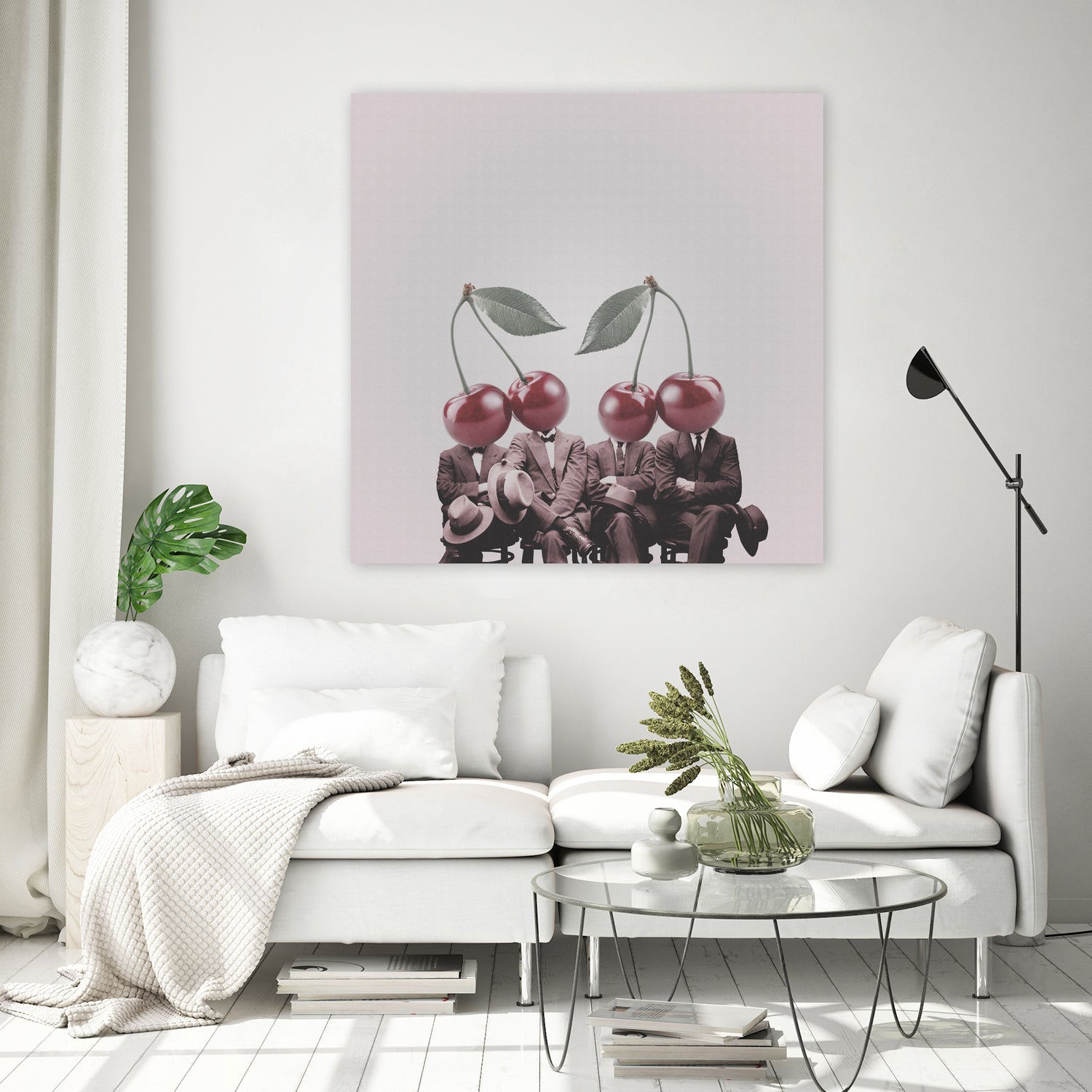 Cherry Mugshot by Isa Valimaki on GIANT ART - red photo manipulation