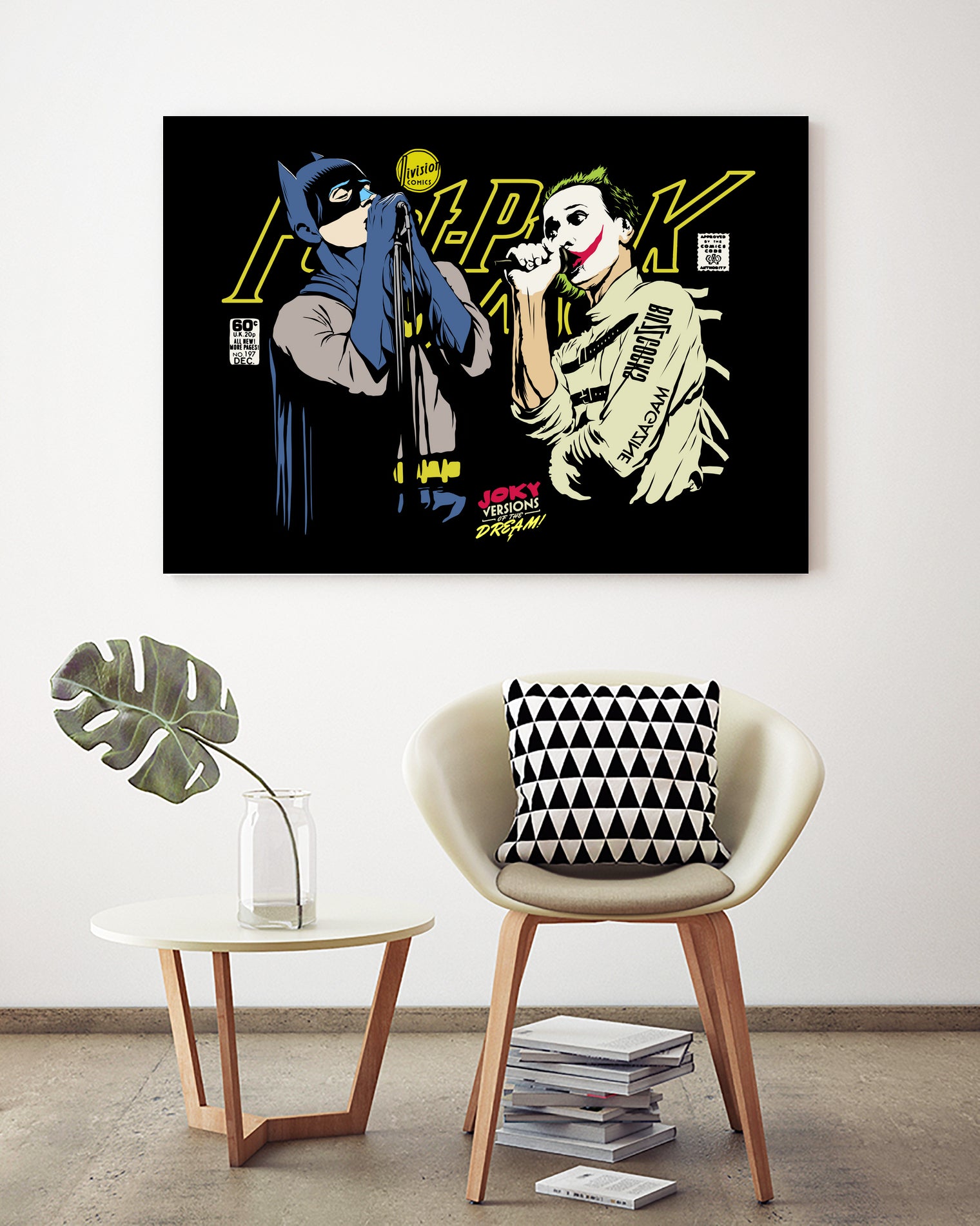 The Post-Punk Face-Off by Bily Mariano da Luz on GIANT ART - black digital drawing