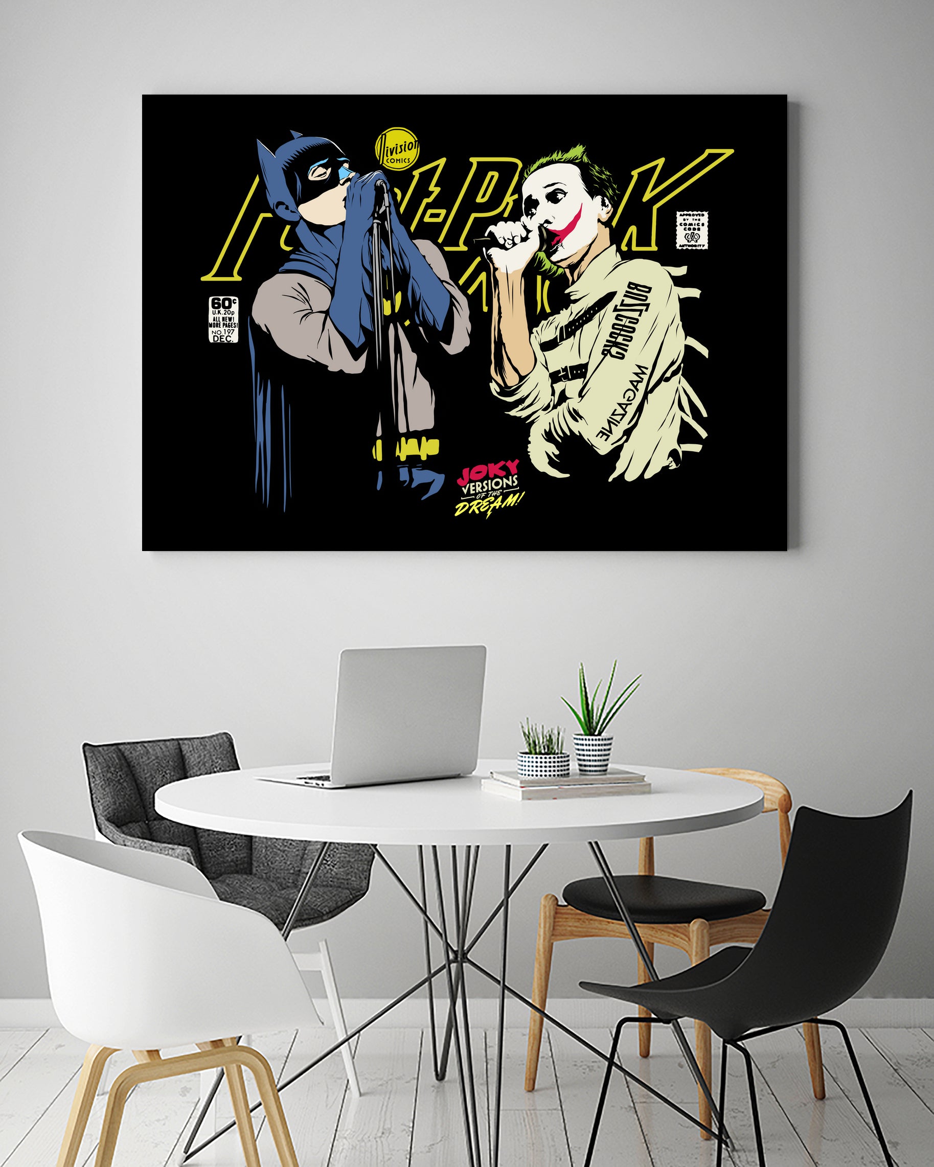 The Post-Punk Face-Off by Bily Mariano da Luz on GIANT ART - black digital drawing