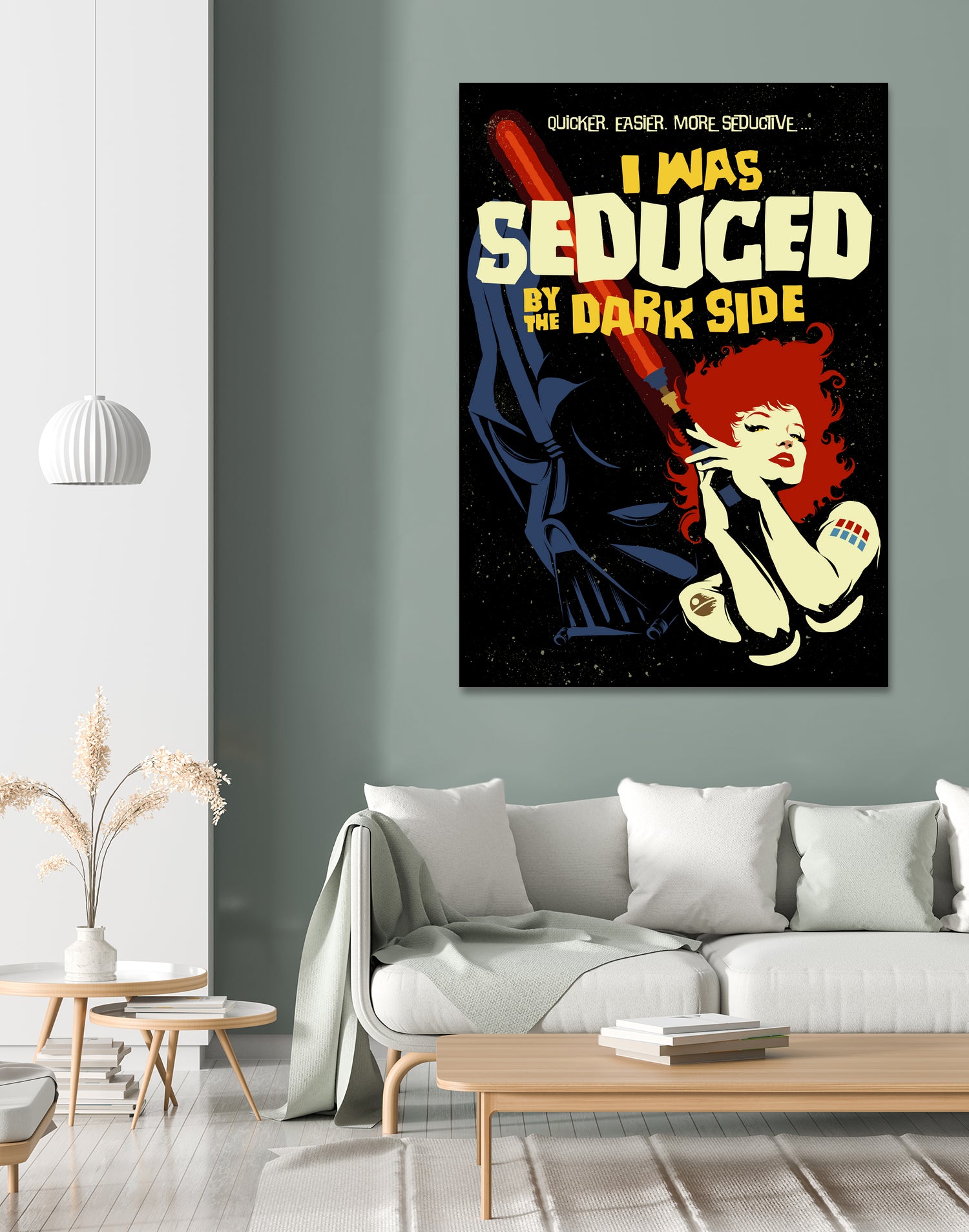 Seduced by the Dark Side by Bily Mariano da Luz on GIANT ART - black digital drawing