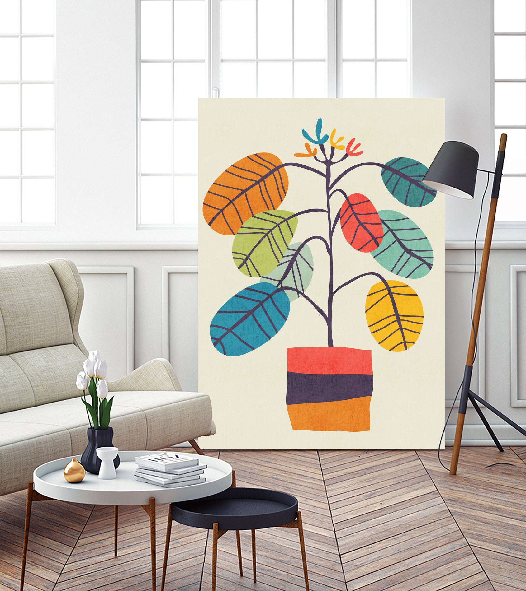 Potted Plant 2 by Budi Satria Kompoi on GIANT ART - digital drawing