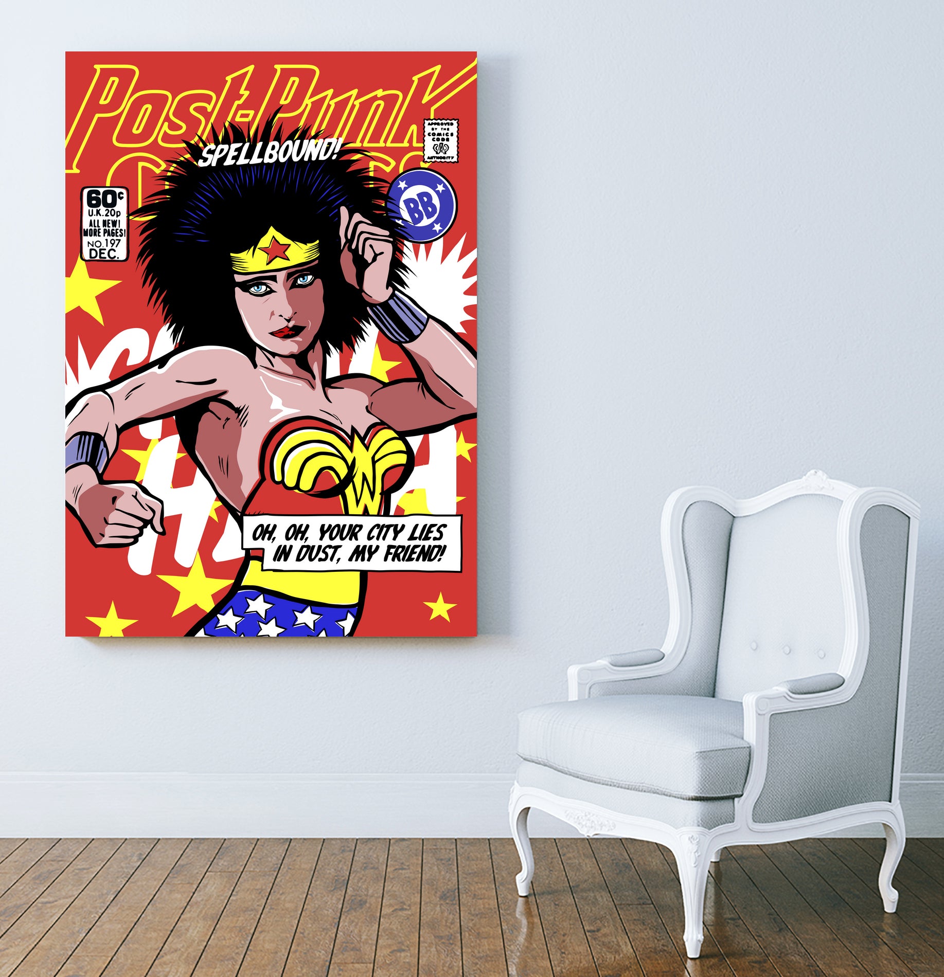 Post-Punk Super Friends - Wonder by Bily Mariano da Luz on GIANT ART - character design