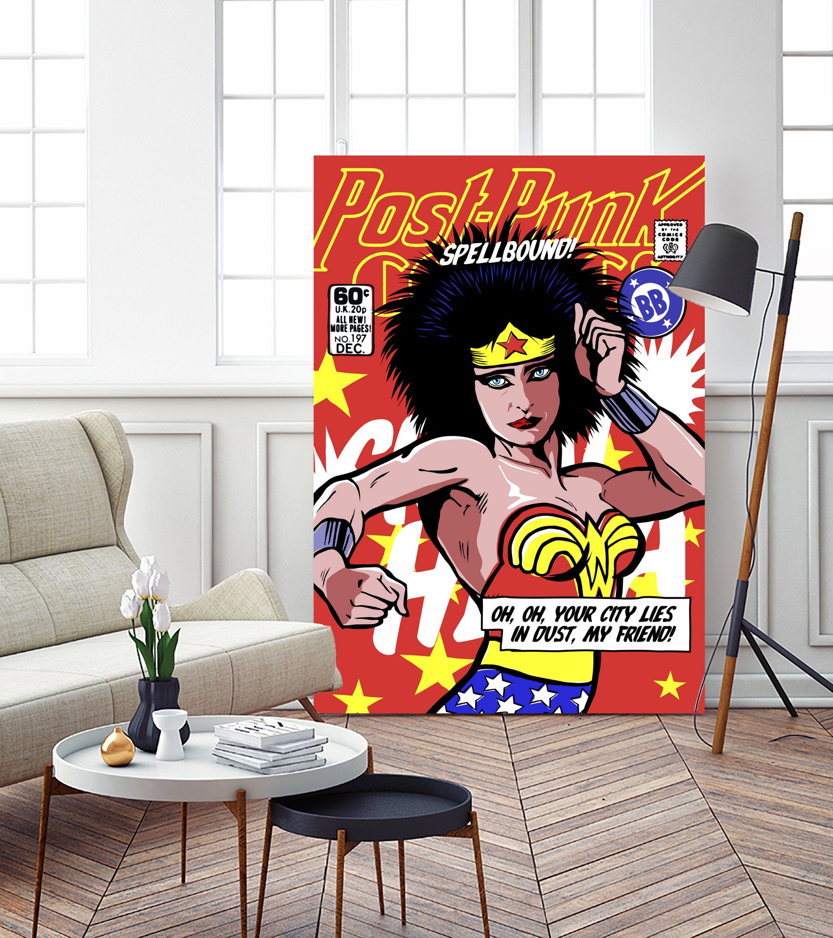 Post-Punk Super Friends - Wonder by Bily Mariano da Luz on GIANT ART - character design